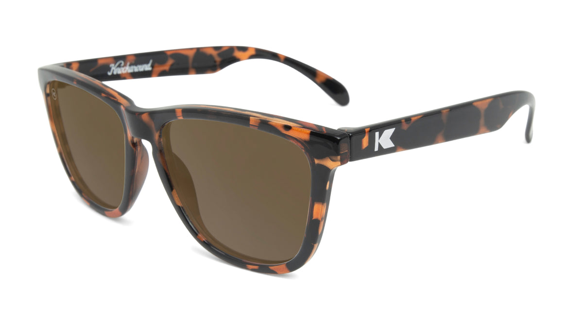 Knockaround Sunglasses | Glossy Tortoise Shell / Amber Classics