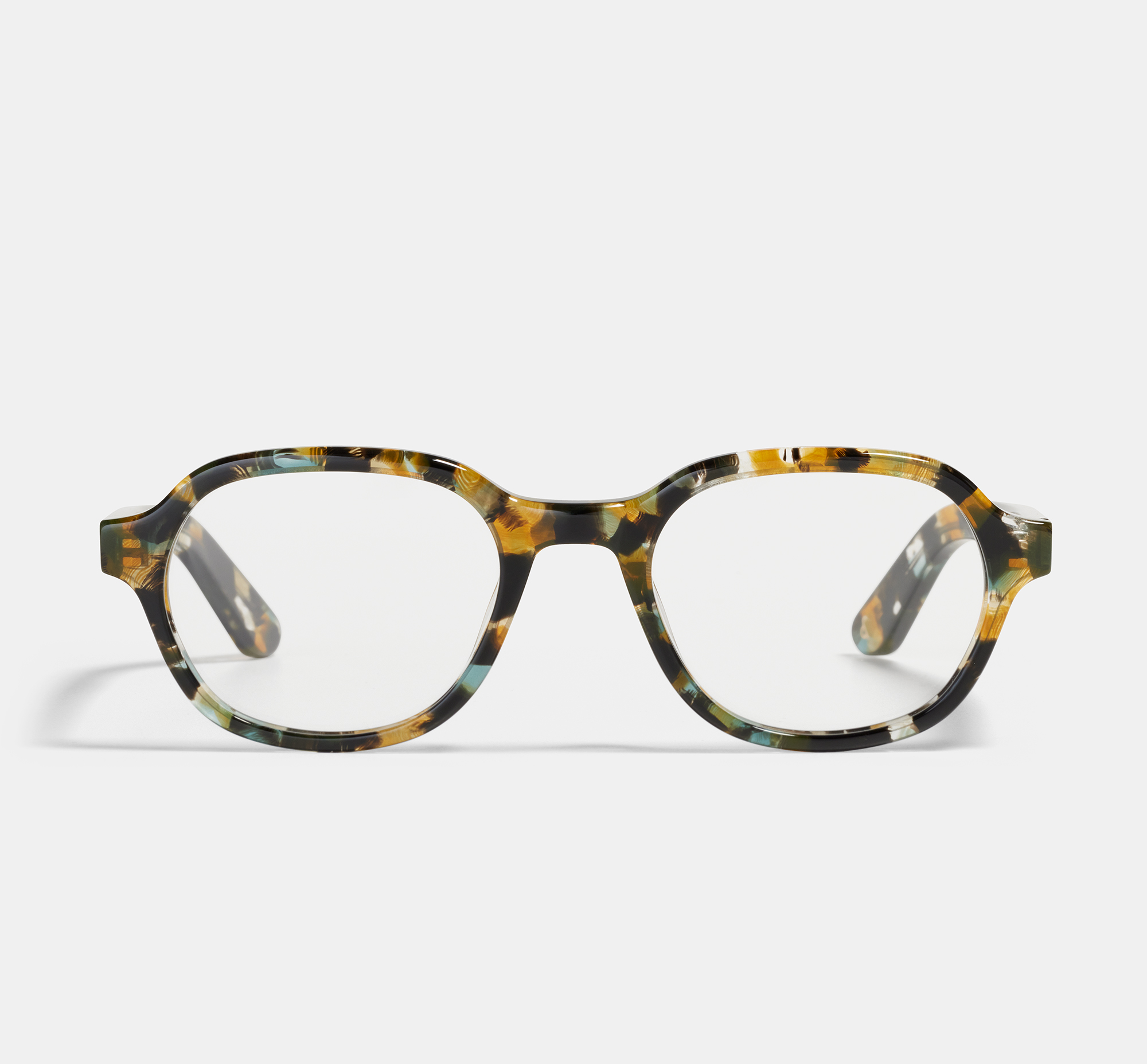 Aiko Heart Of Teal | Oval Renew Bio Acetate Glasses