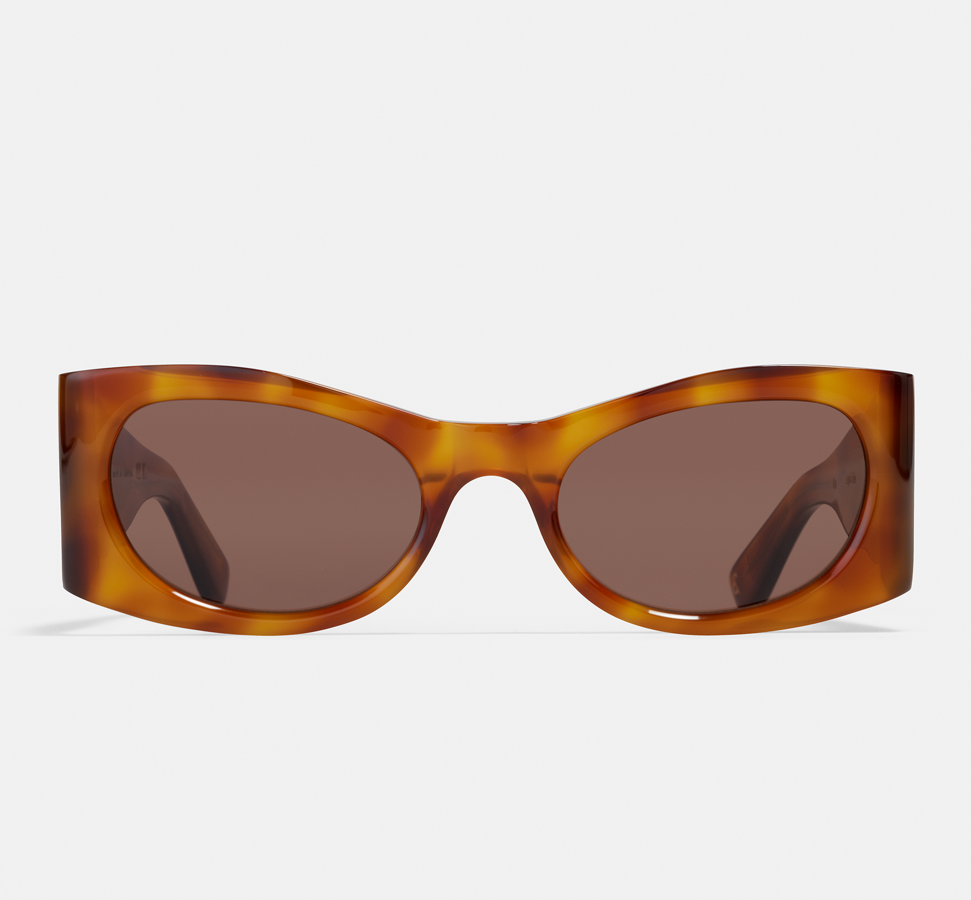 Aisa Sepia | Rectangular Bio Acetate Sunglasses
