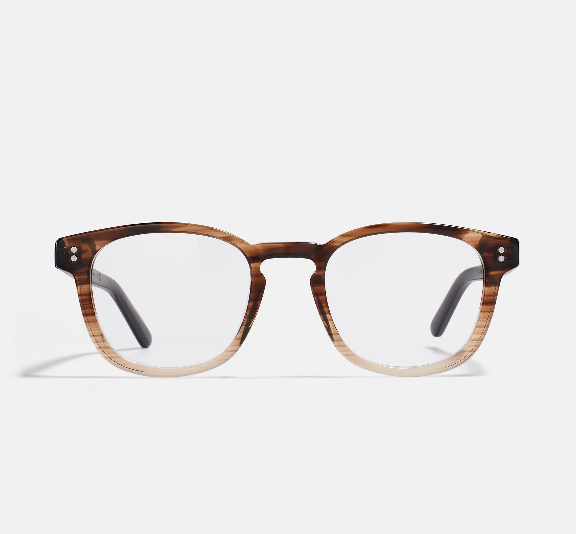 Alfred Small Espresso Gradient | Square Acetate Glasses
