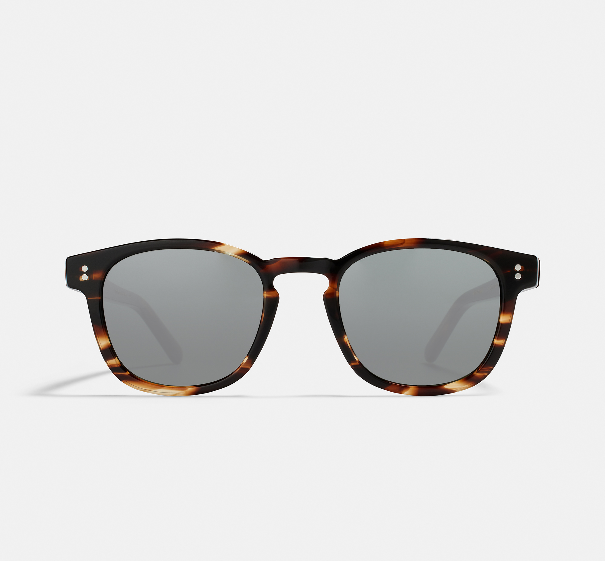 Alfred Small Tigerwood | Square Acetate Sunglasses