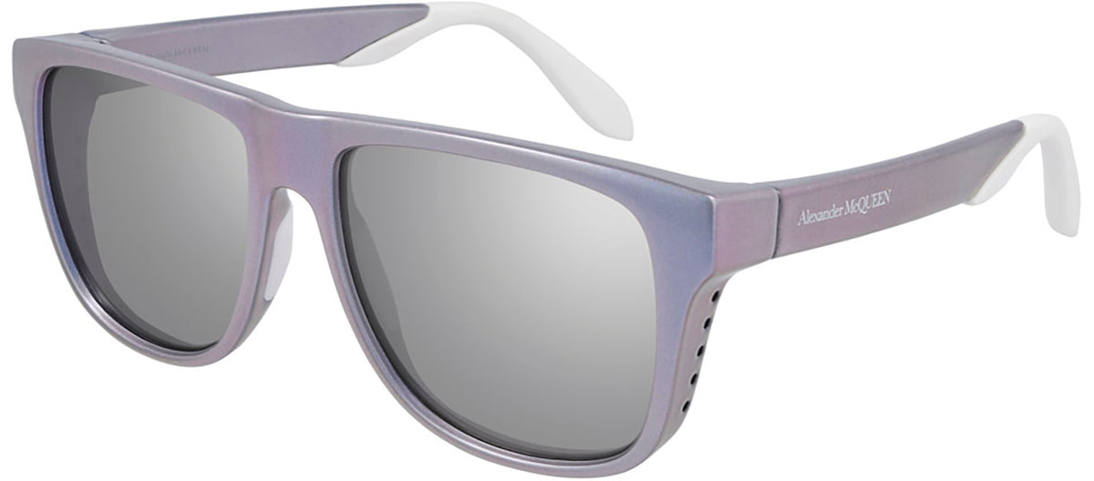 Alexander McQueen AM0292S 004 Flattop Sunglasses - Grey
