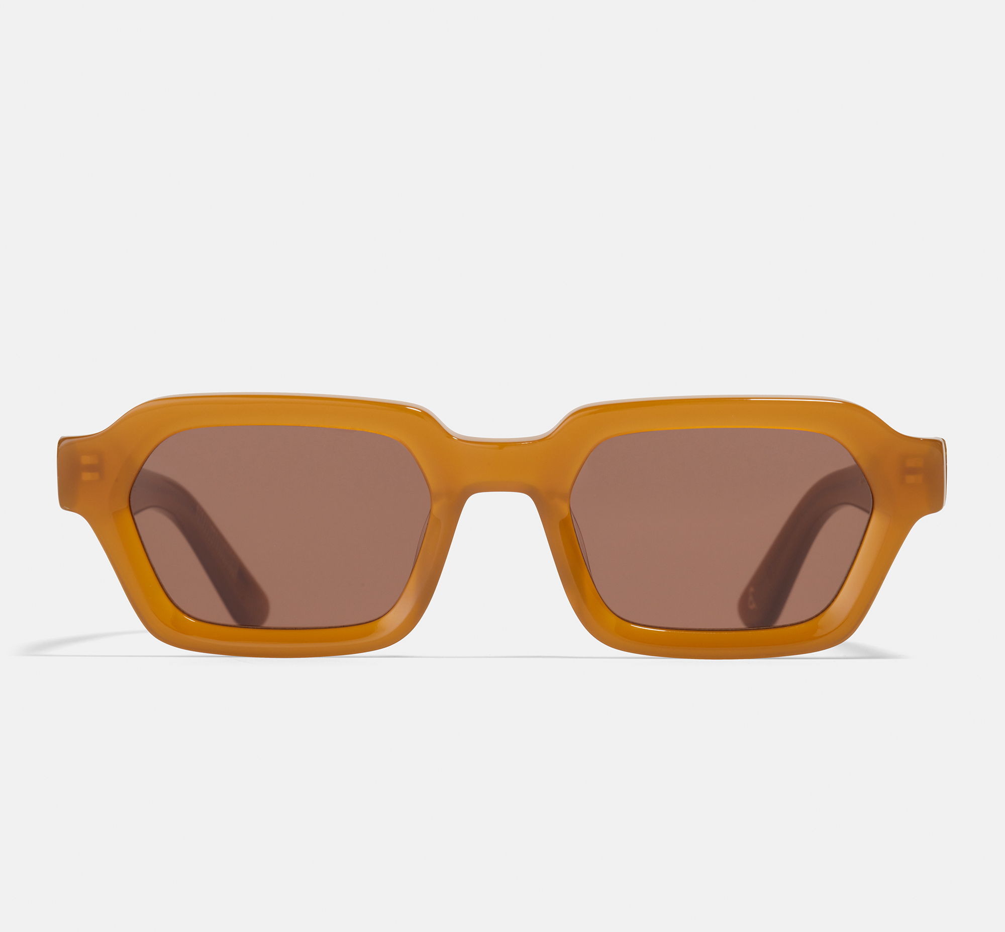 Anderson Cinnamon | Rectangular Renew Bio Acetate Sunglasses