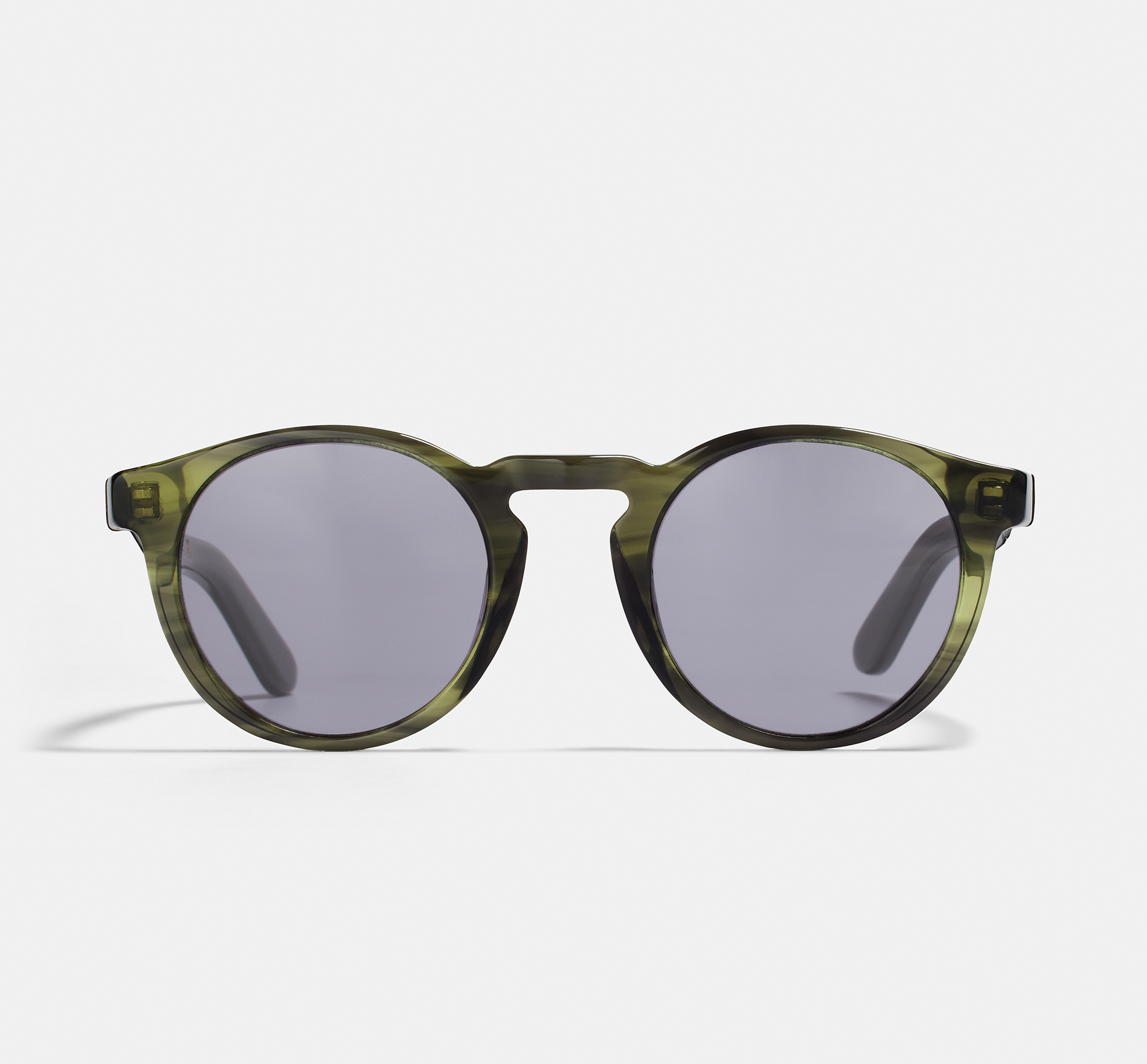 Benjamin Botanical Haze | Round Acetate Sunglasses