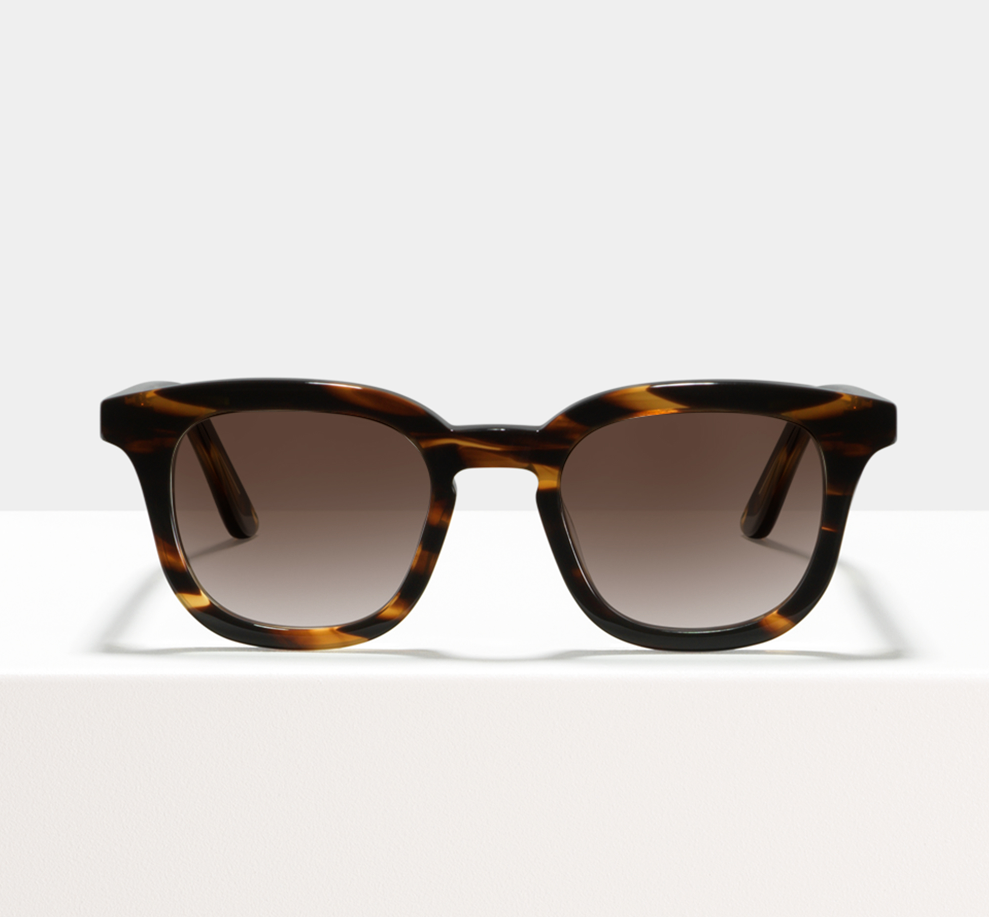 Bobby Large Tigerwood | Square Acetate Sunglasses