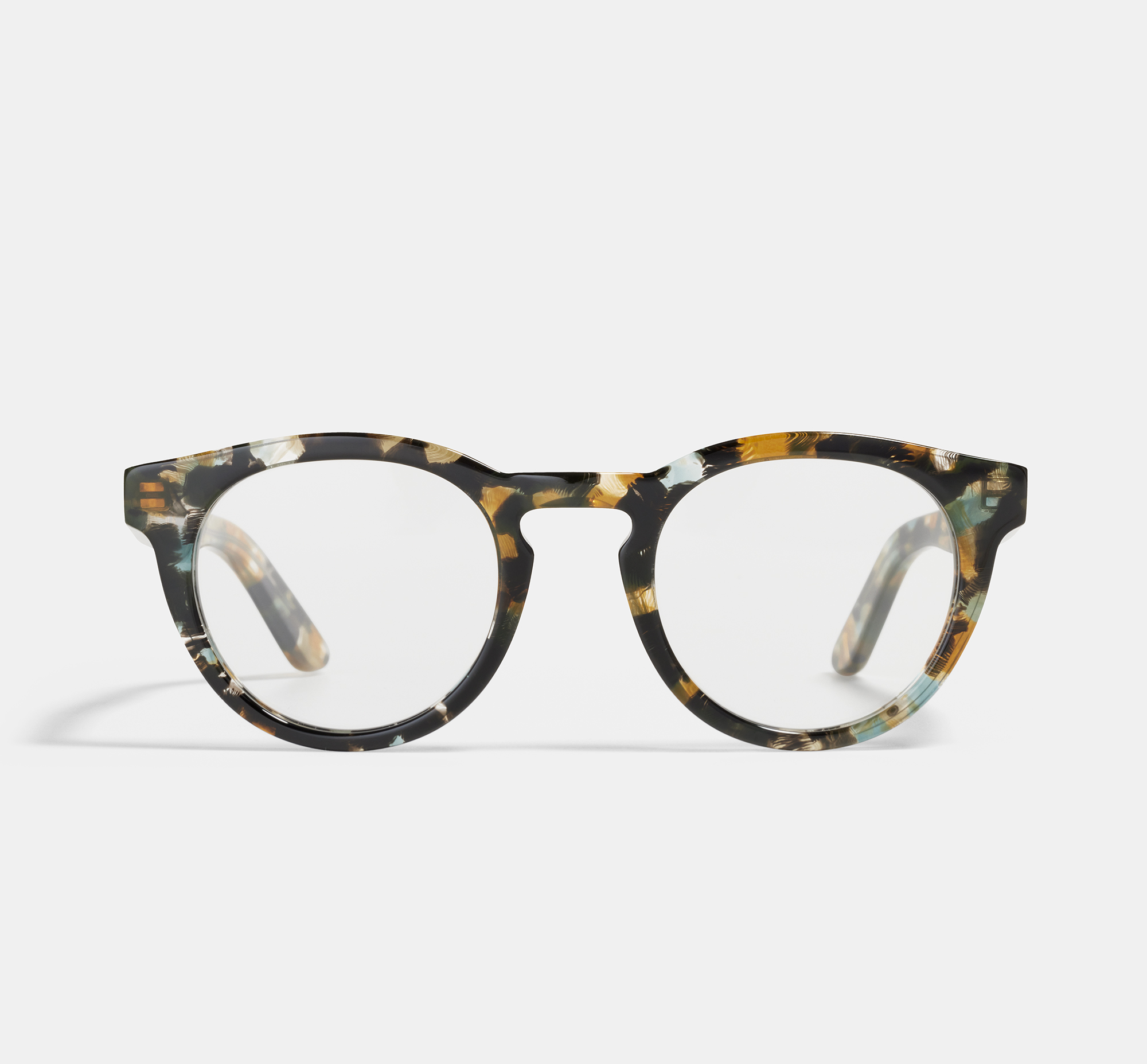 Byron Heart Of Teal | Round Renew Bio Acetate Glasses