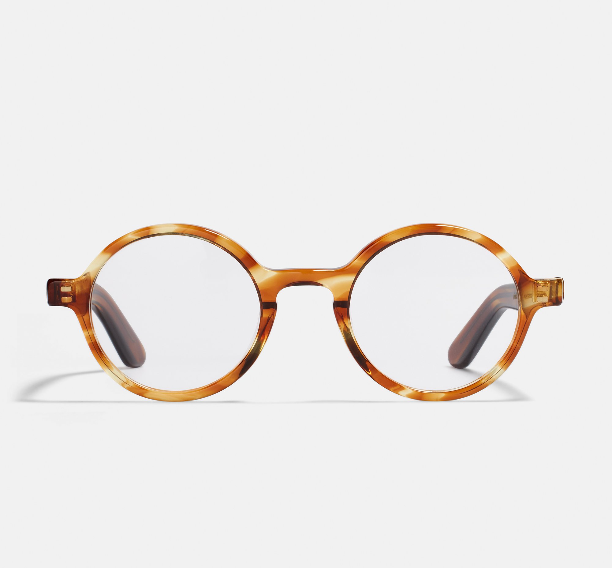 Charles Caramel Havana | Round Acetate Glasses