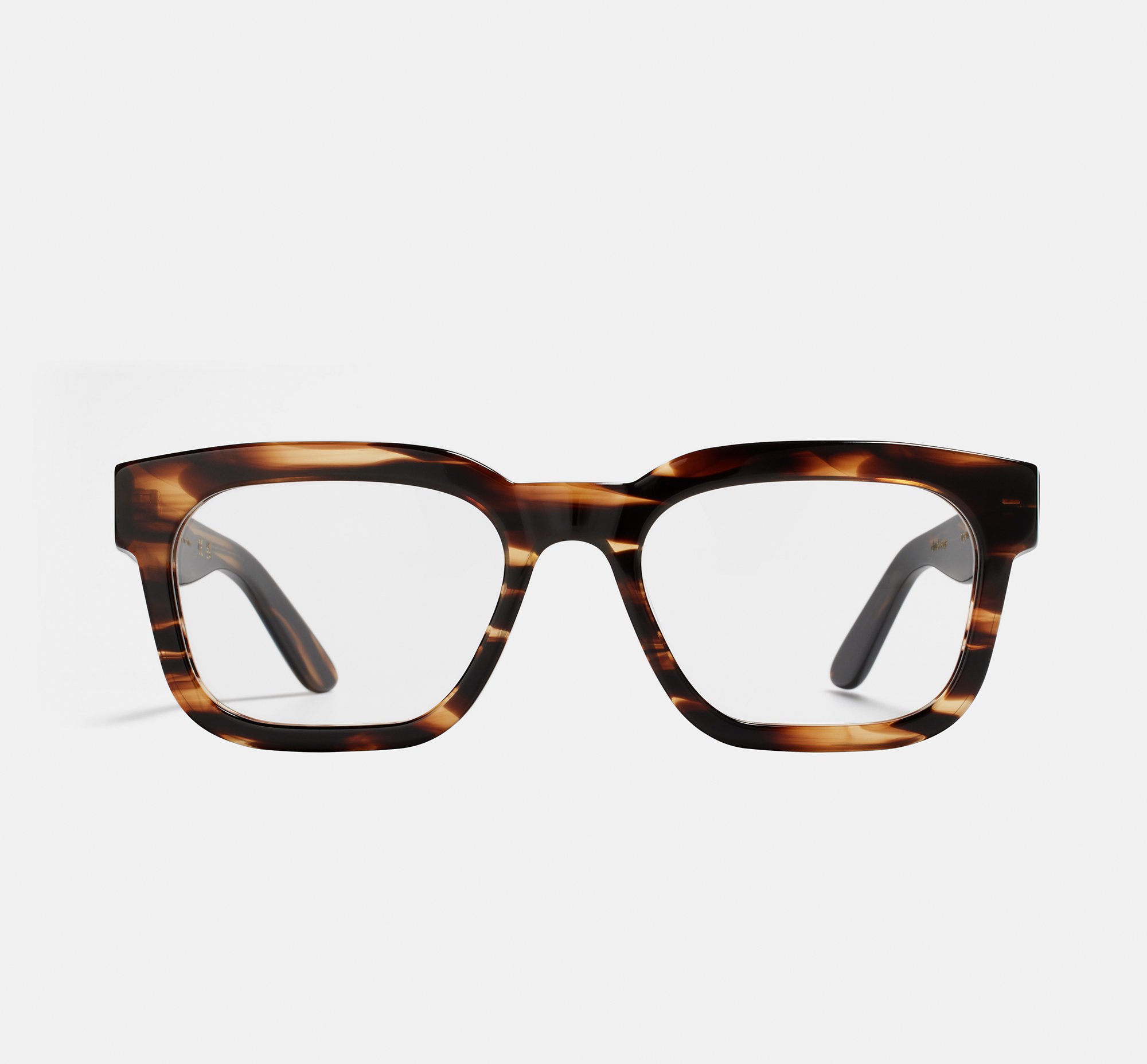 Chuck Large Tigerwood | Rectangular Acetate Glasses