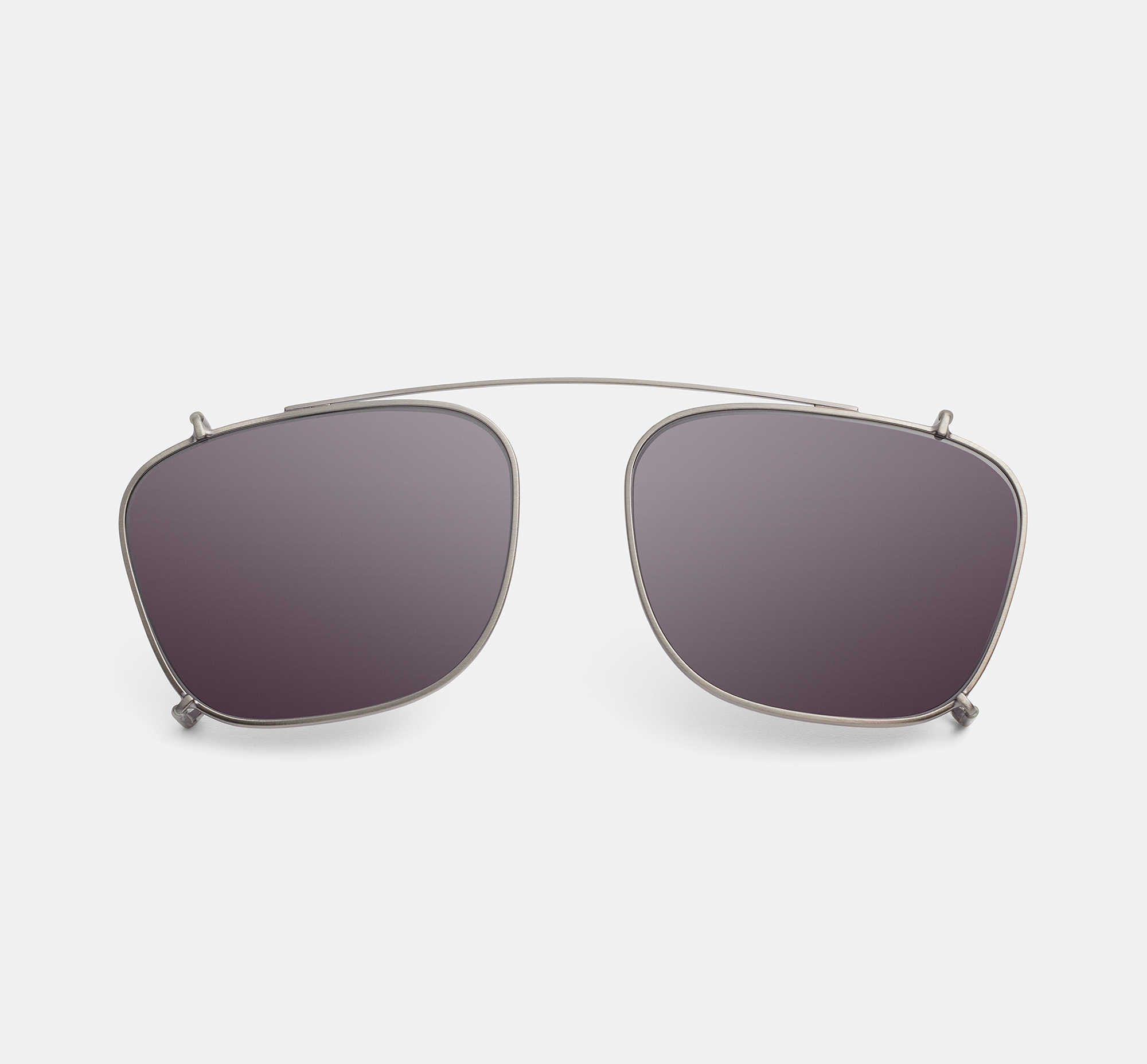 Nelson clip-on Gunmetal | Clip-on sunglasses