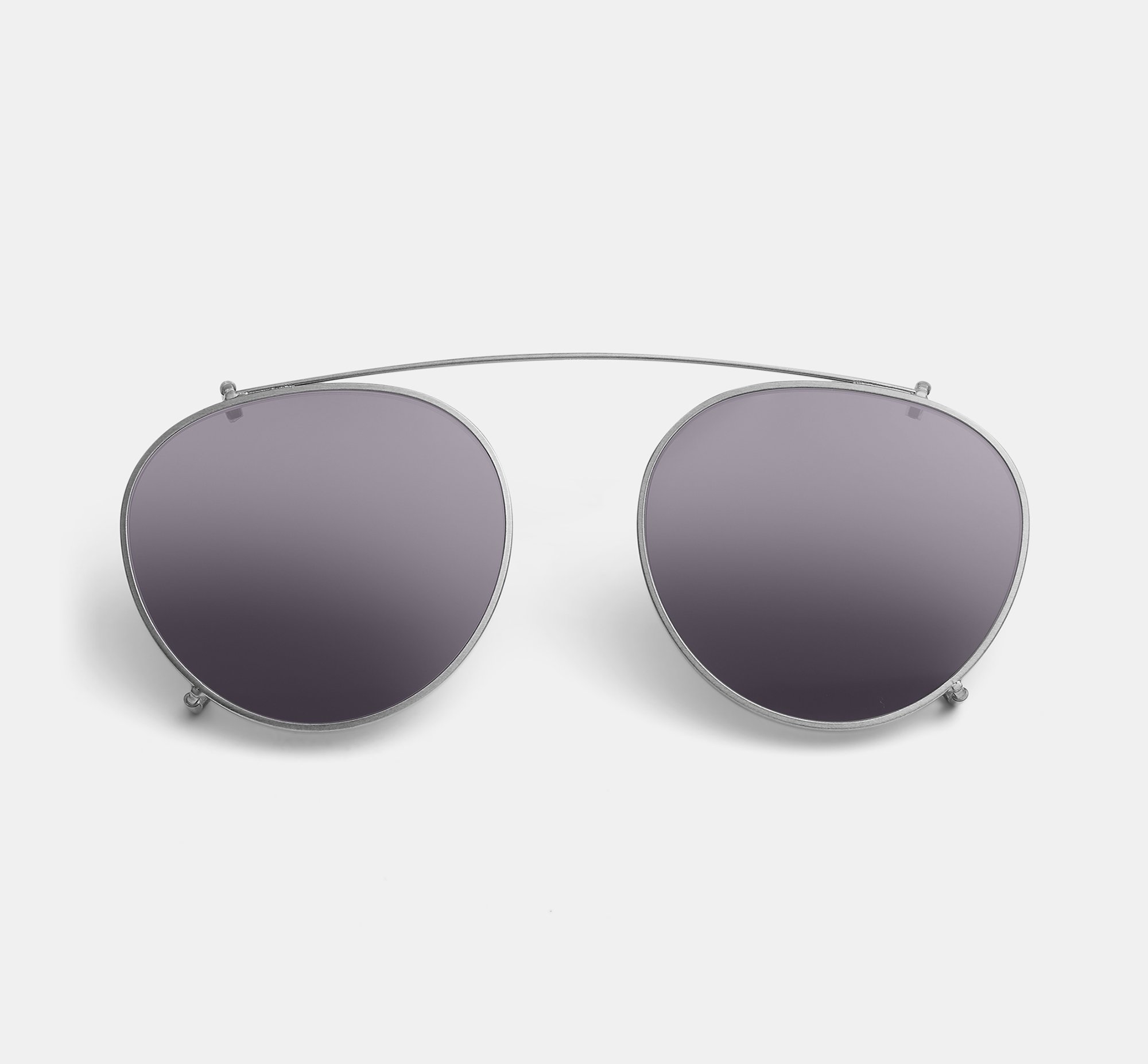 Pierce clip-on Gunmetal | Clip-on sunglasses