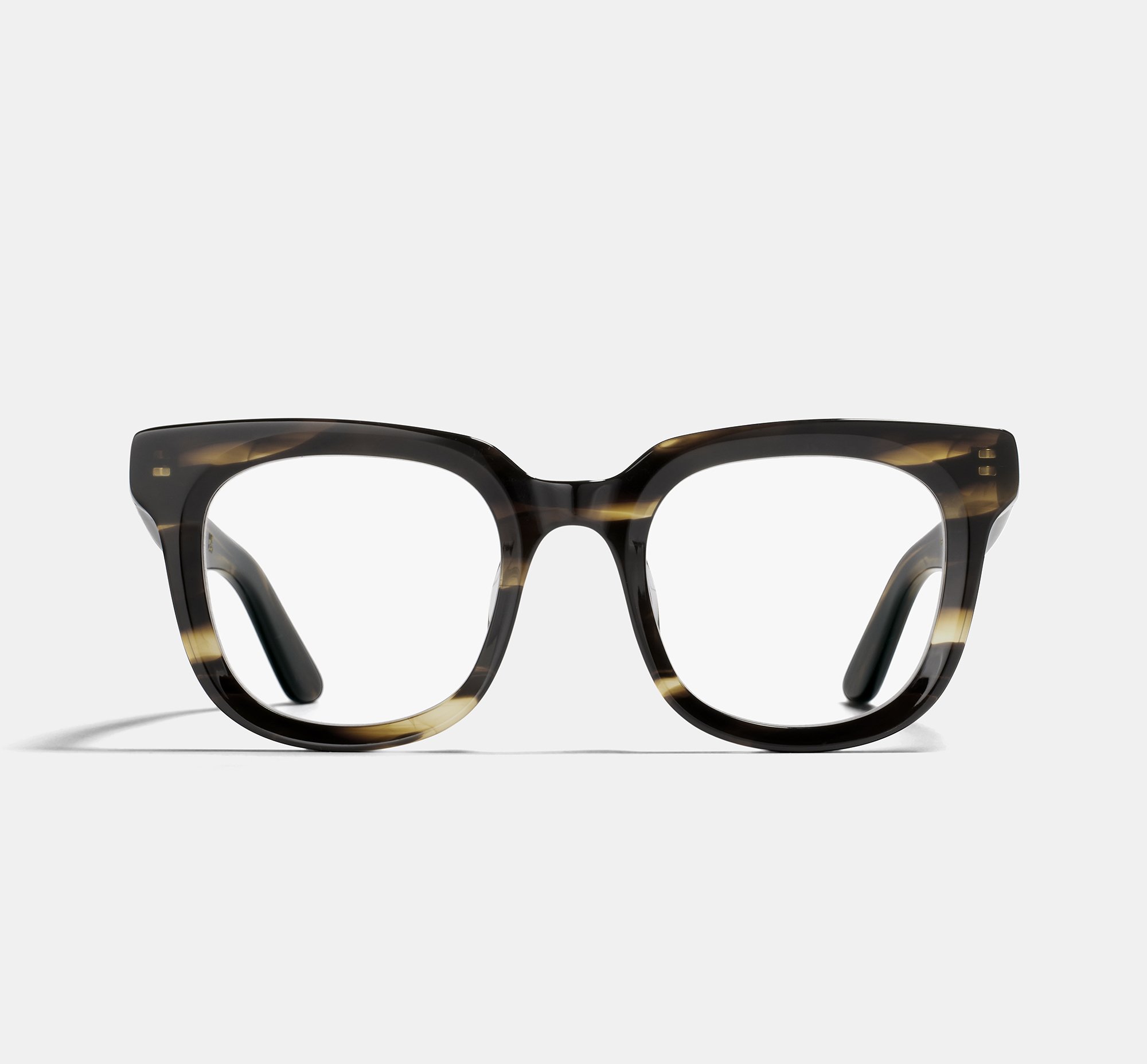 Eleanor Tigerwood | Round Bio Acetate Glasses