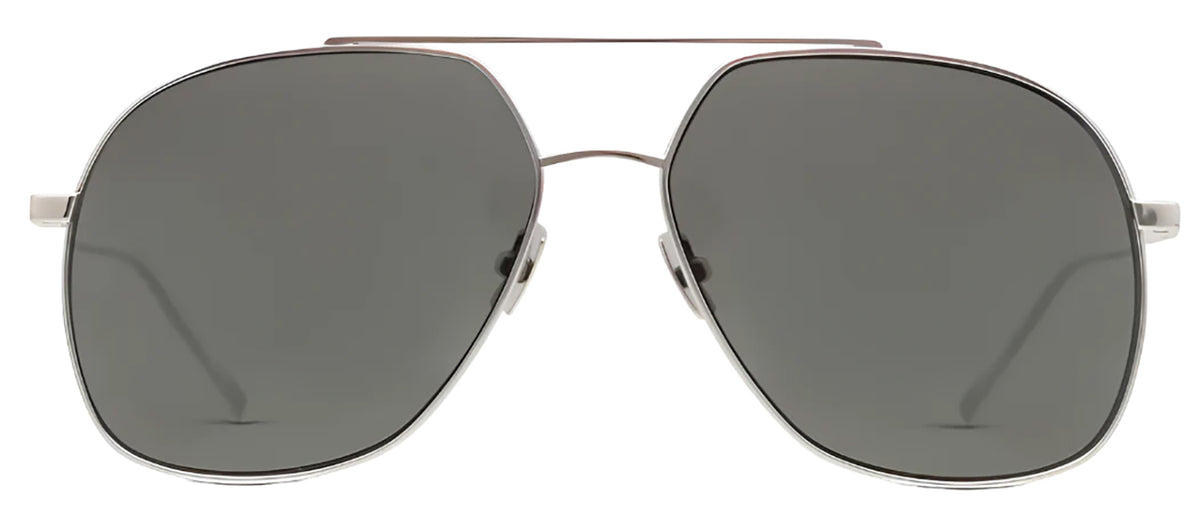 Saint Laurent SL192T 001 Aviator Sunglasses - Silver