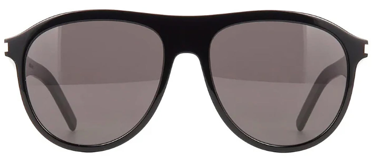 Saint Laurent SL 432 SLIM 001 Aviator Sunglasses - Black