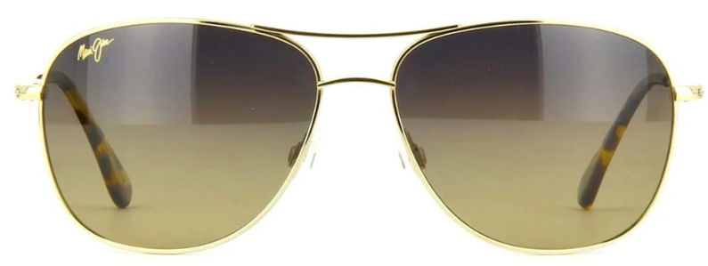 Maui Jim CLIFF HOUSE Navigator Polarized Sunglasses - Gold