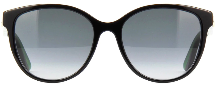 GUCCI GG0703SKN 002 Round Sunglasses - Black