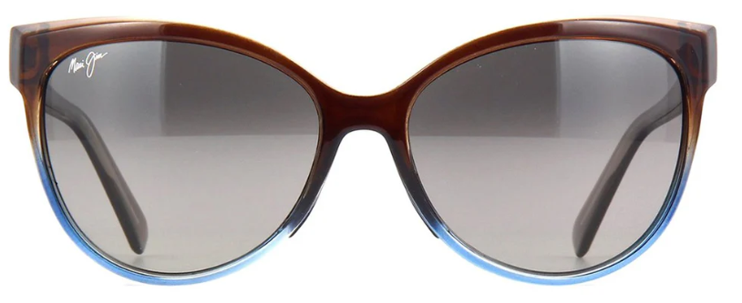 Maui Jim 'OLU 'OLU Cat Eye Polarized Sunglasses - Brown