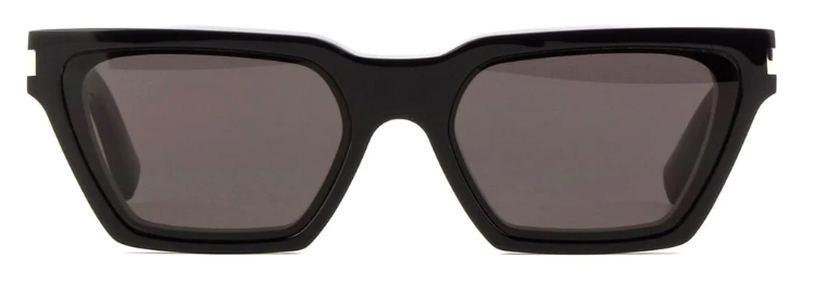 Saint Laurent SL633 CALISTA 001 Cat Eye Sunglasses - Black