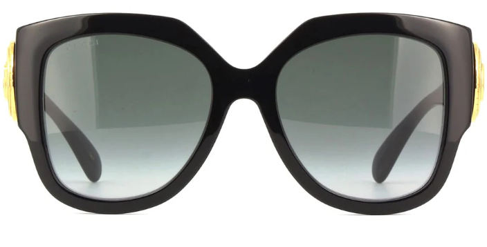 GUCCI GG1407S 001 Butterfly Sunglasses - Black