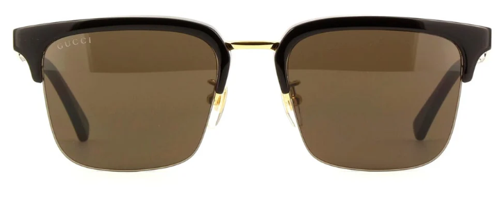 GUCCI GG1226S 001 Clubmaster Sunglasses - Black