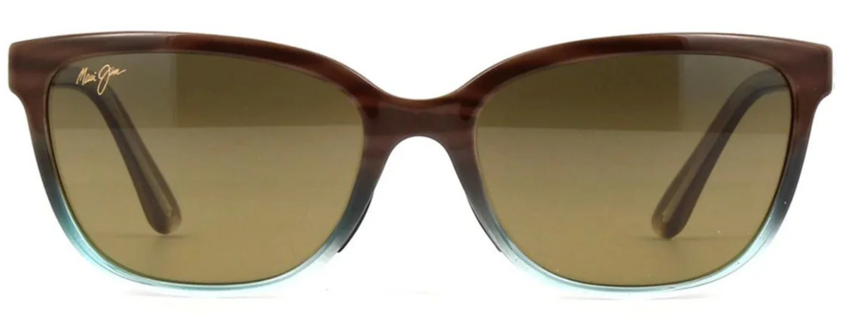 Maui Jim HONI Polarized Cat Eye Sunglasses - Brown