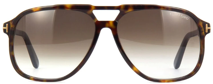 TOM FORD RAOUL 52K Navigator Sunglasses - Havana
