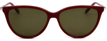 Ferragamo SF 2870S 604 Cat Eye Sunglasses - Bordeaux