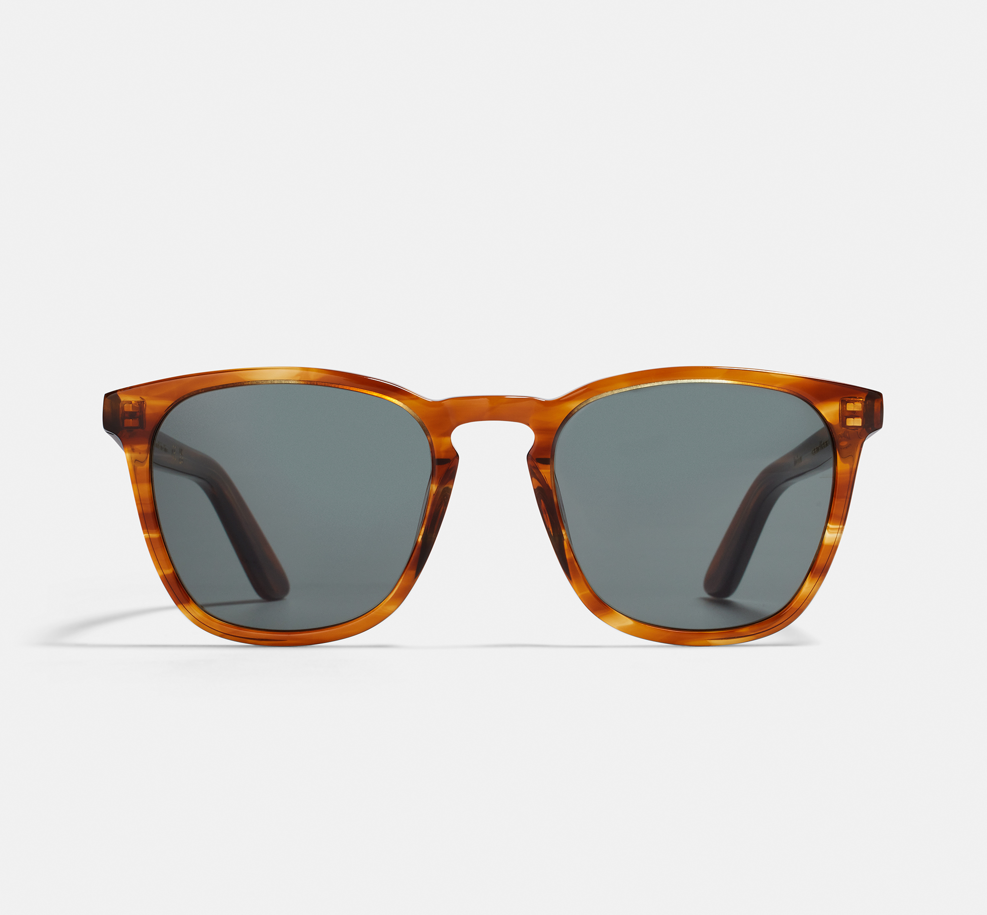 Hudson Caramel Havana | Square Acetate Sunglasses