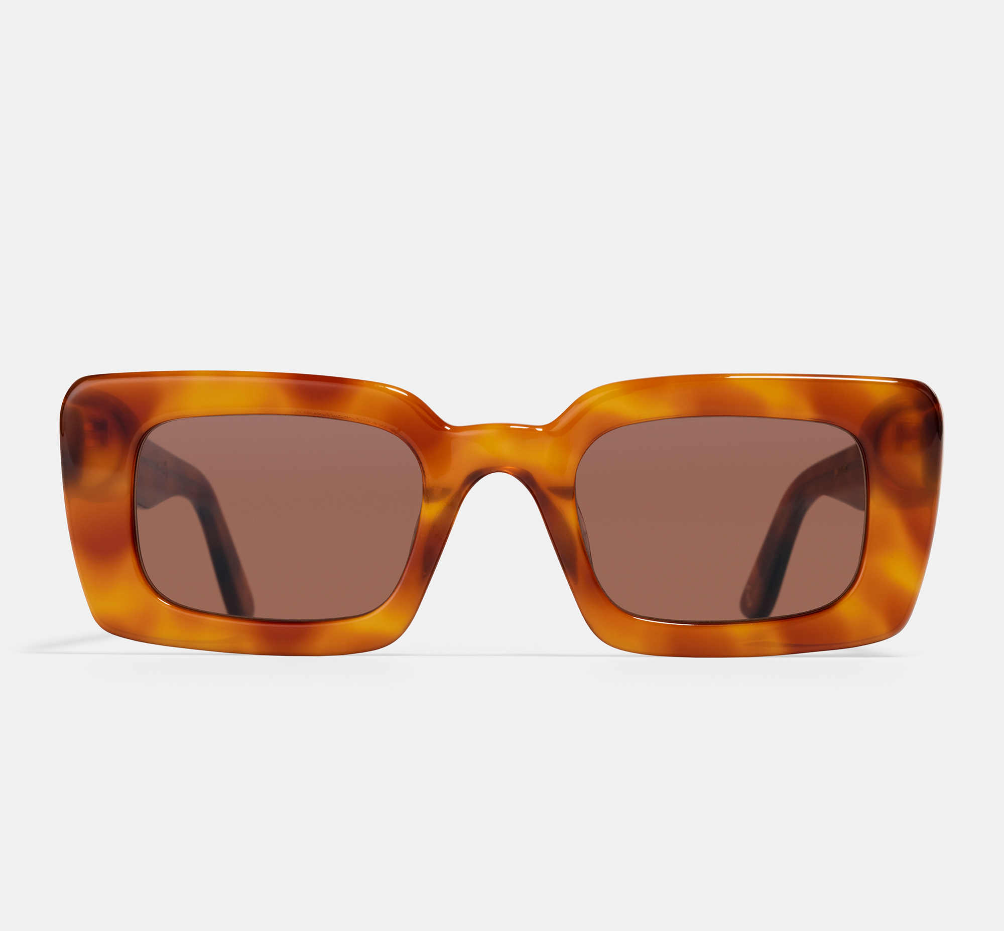 Jacques Sepia | Rectangular Bio Acetate Sunglasses