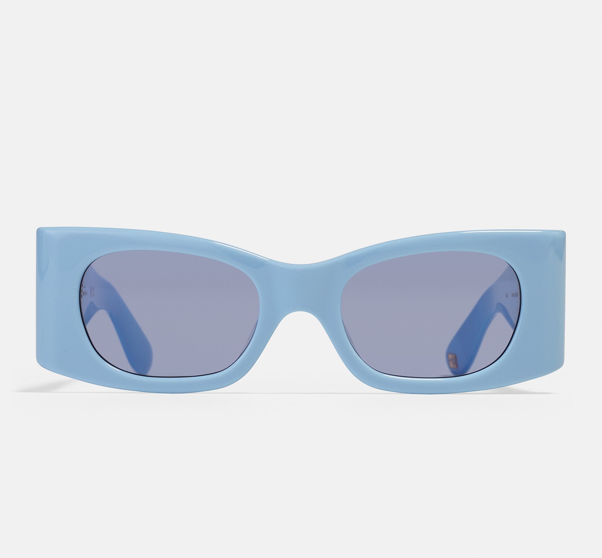 Kayla x GANNI Frosty | Rectangular Recycled Sunglasses