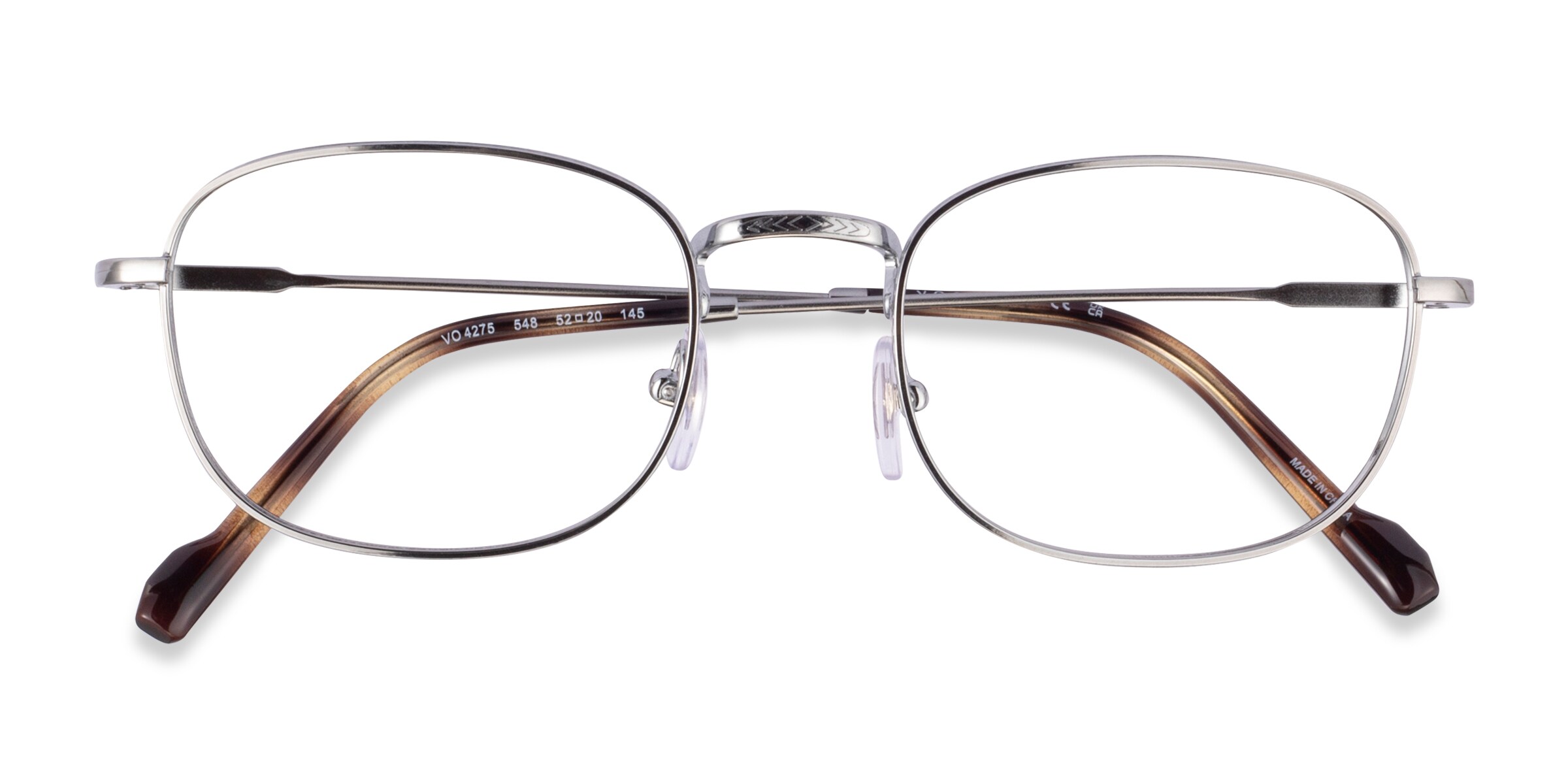 Vogue Eyewear VO4275 - Oval Gunmetal Frame Eyeglasses