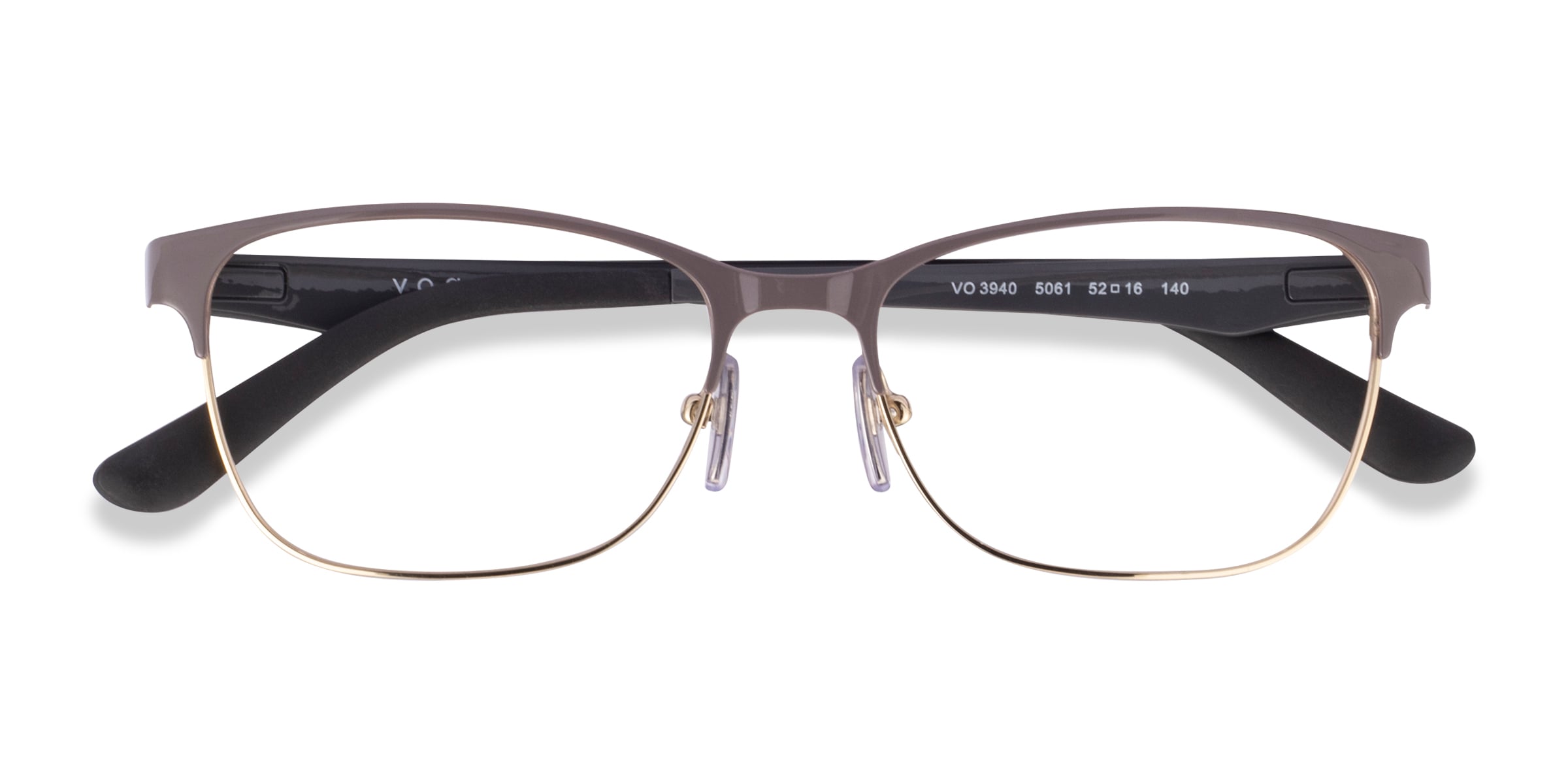 Vogue Eyewear VO3940 - Cat Eye Dark Gray Frame Eyeglasses