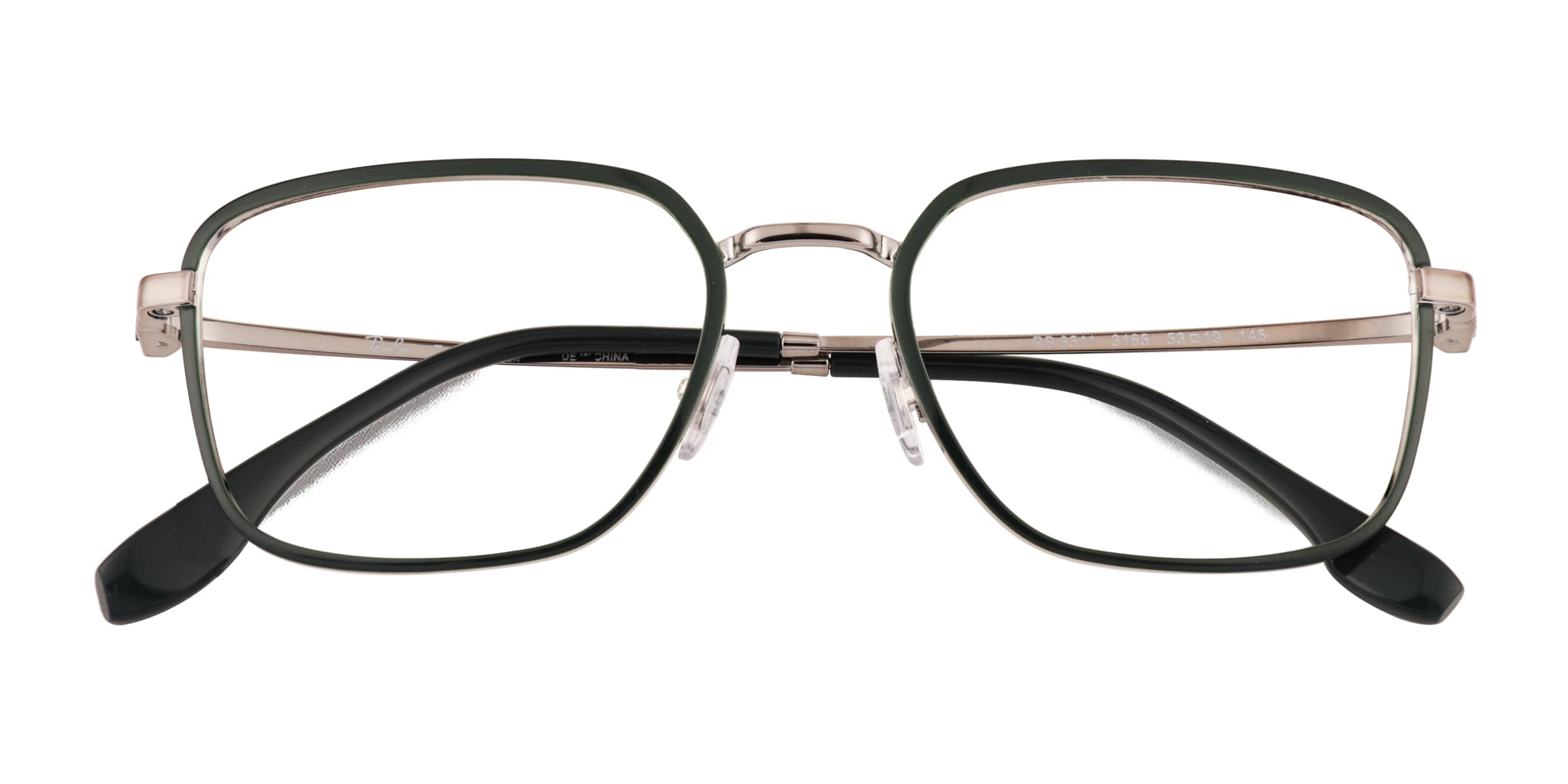 Ray-Ban RB6511 - Rectangle Green Gunmetal Frame Eyeglasses