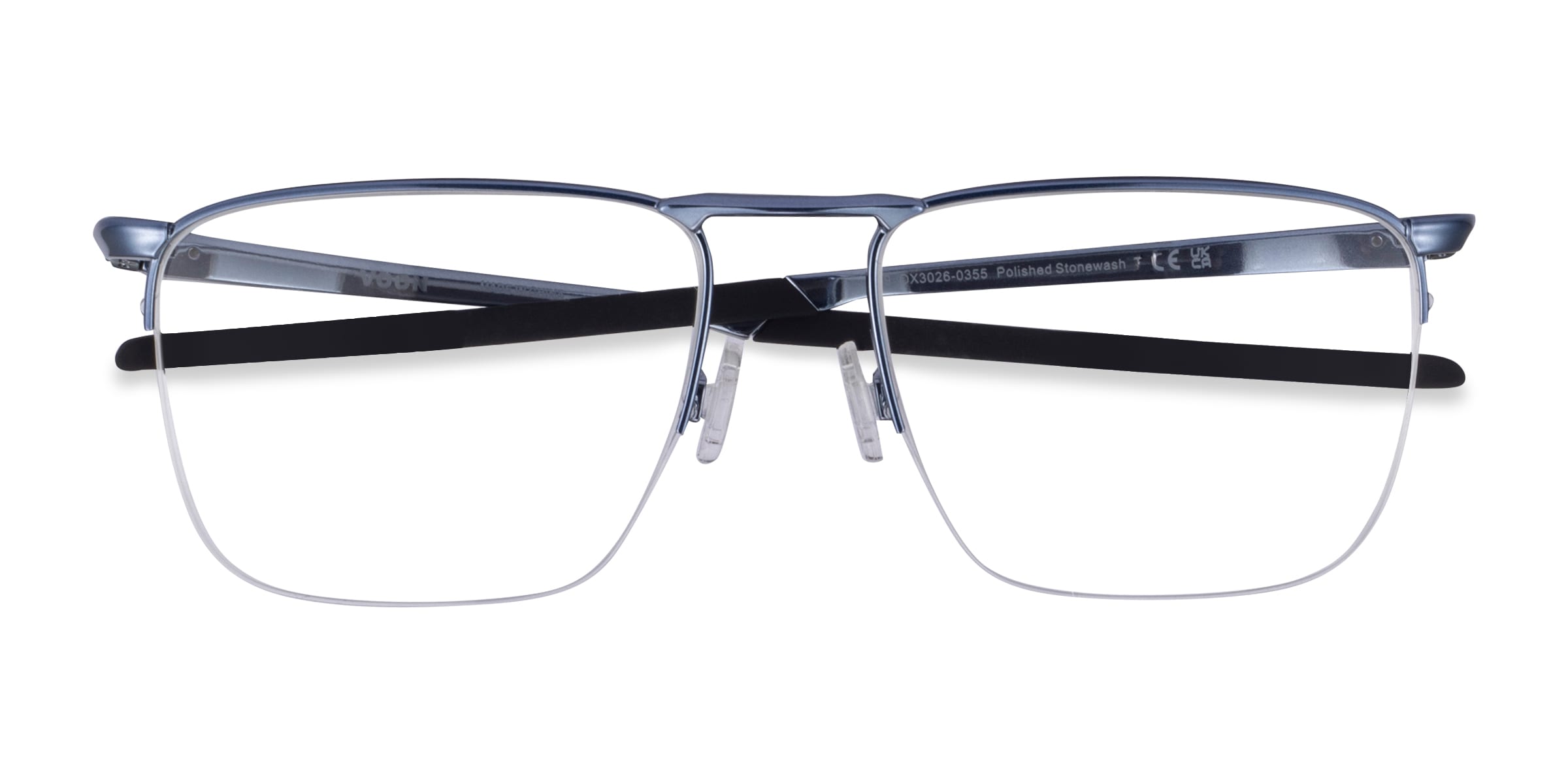 Oakley Voon - Square Blue Frame Eyeglasses