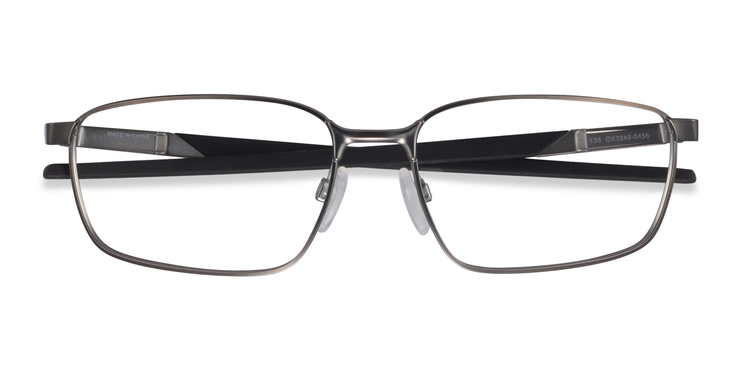 Oakley Extender - Rectangle Matte Gunmetal Frame Eyeglasses