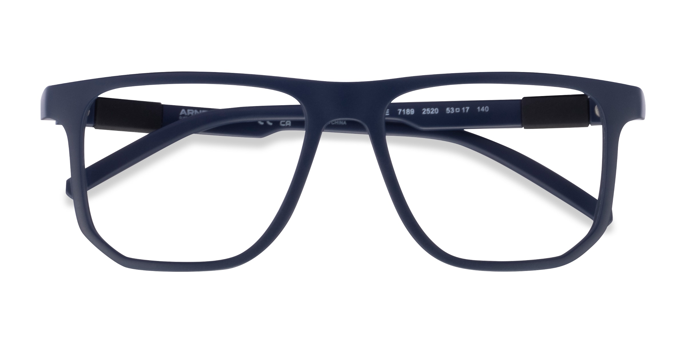 ARNETTE Spike - Geometric Matte Blue Frame Eyeglasses