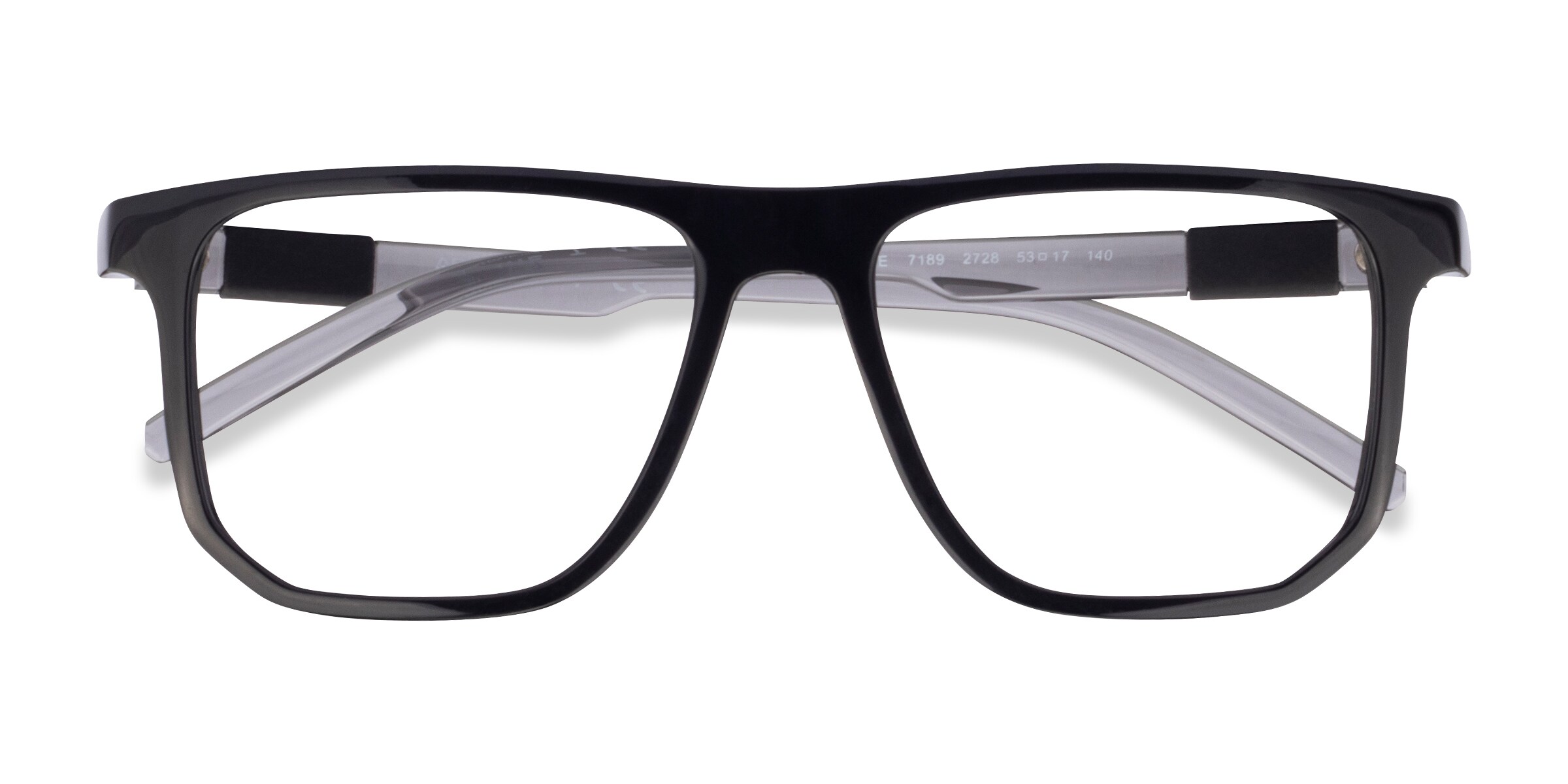 ARNETTE Spike - Geometric Black Frame Eyeglasses