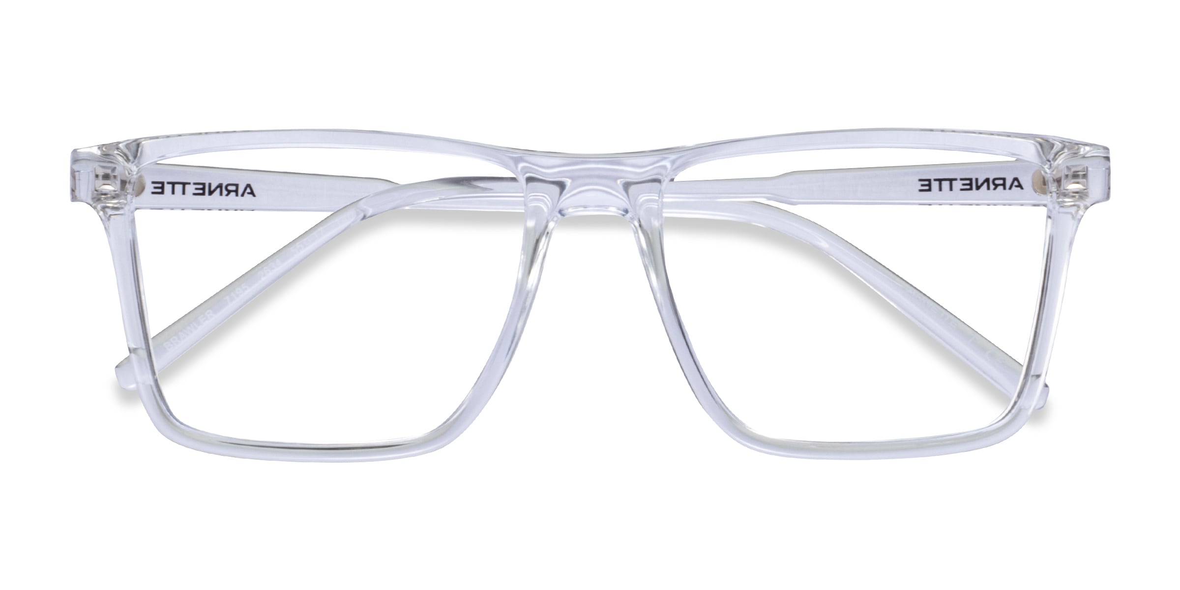 ARNETTE Brawler - Square Crystal Frame Eyeglasses