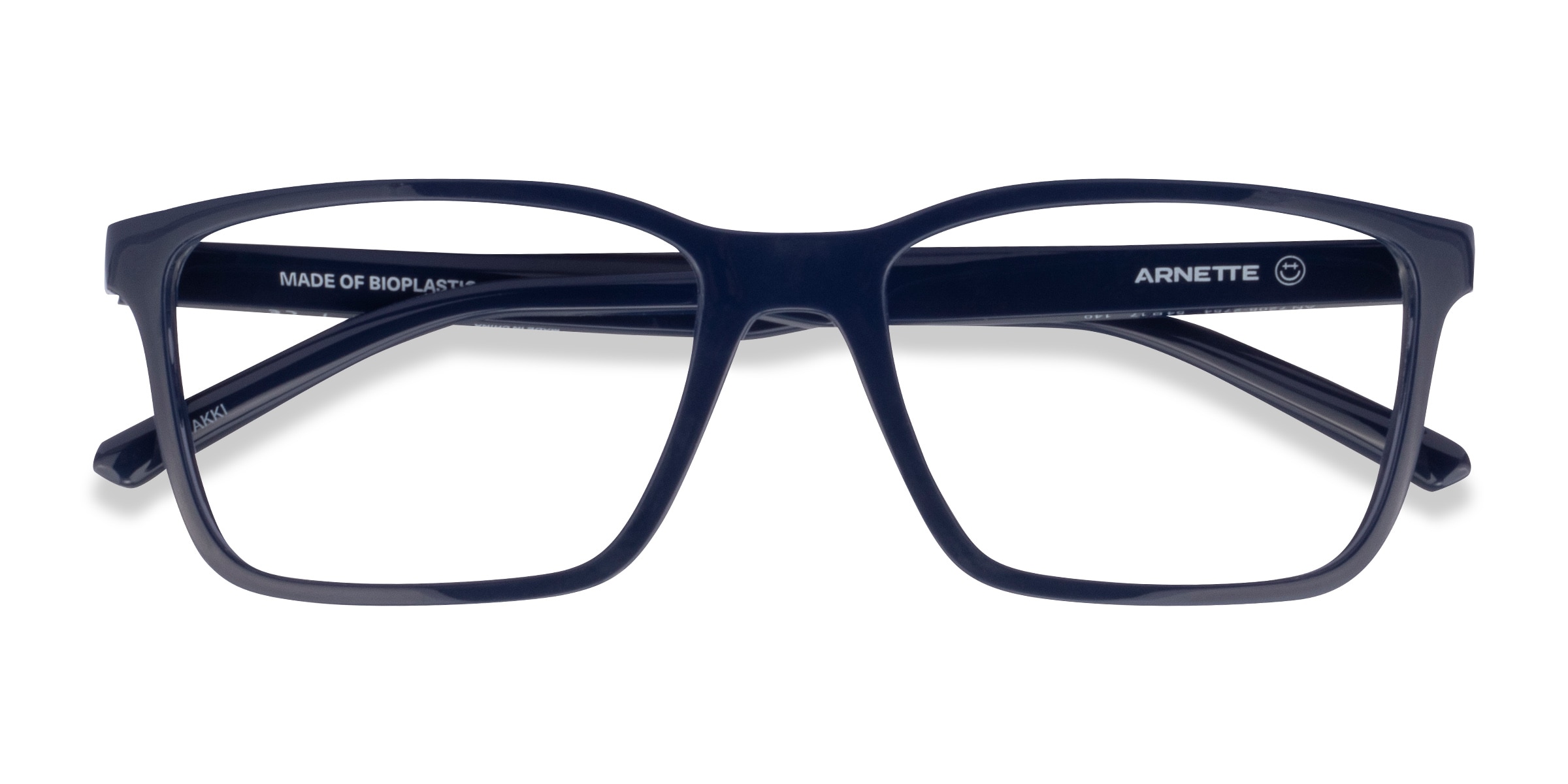ARNETTE Nakki - Rectangle Navy Frame Eyeglasses