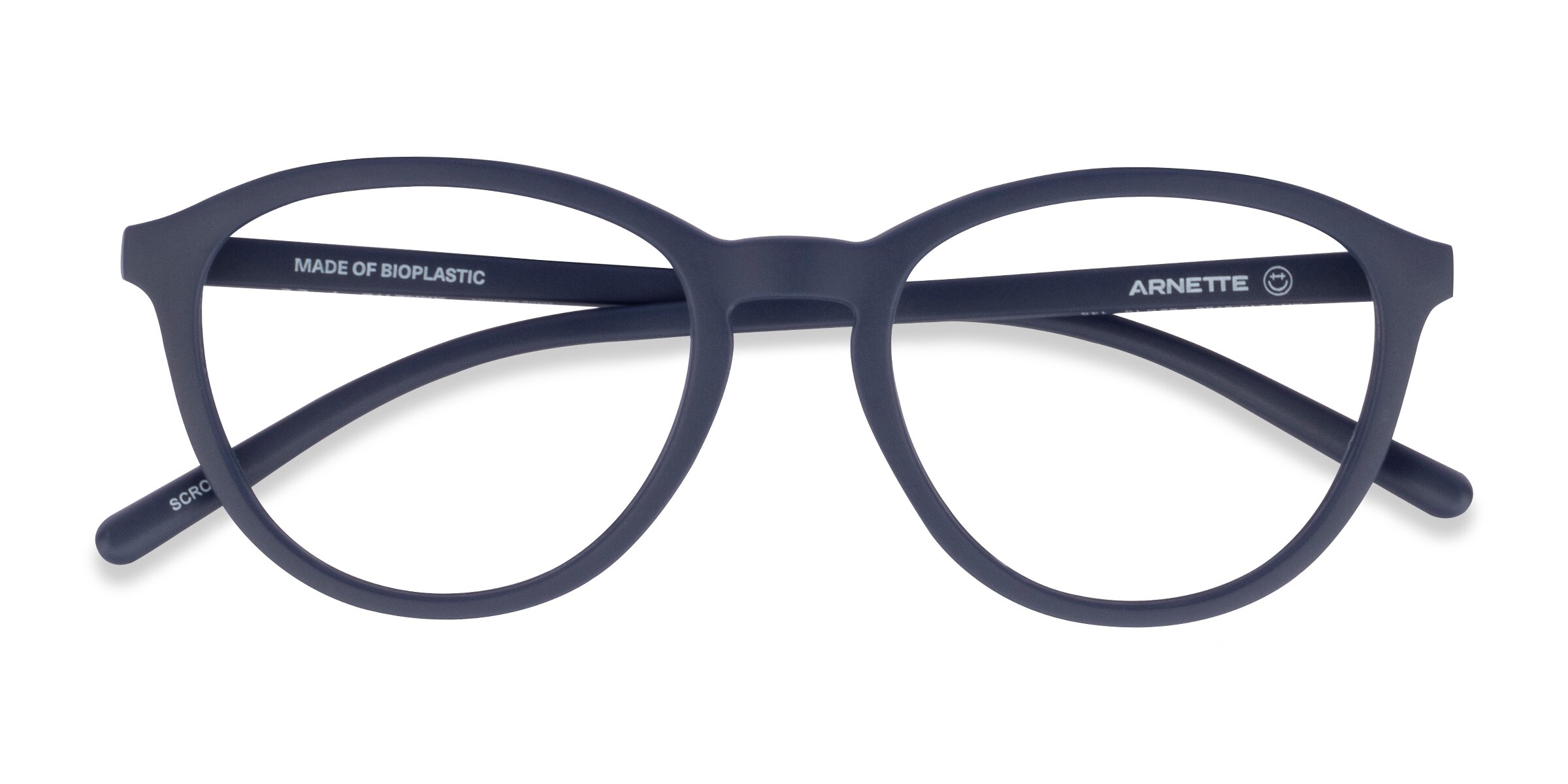 ARNETTE Scroopy - Oval Navy Frame Eyeglasses