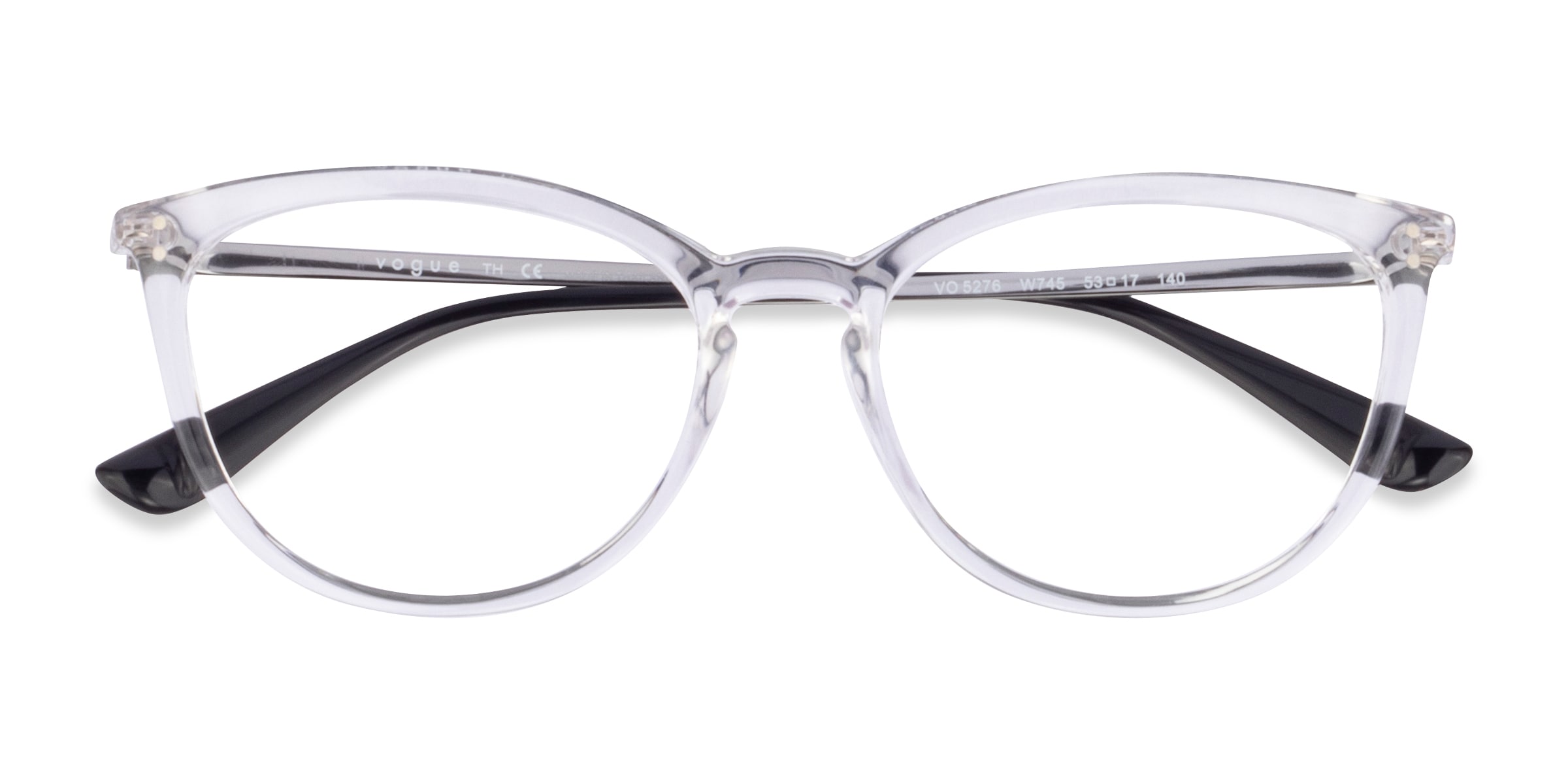 Vogue Eyewear VO5276 - Cat Eye Transparent Frame Glasses For Women