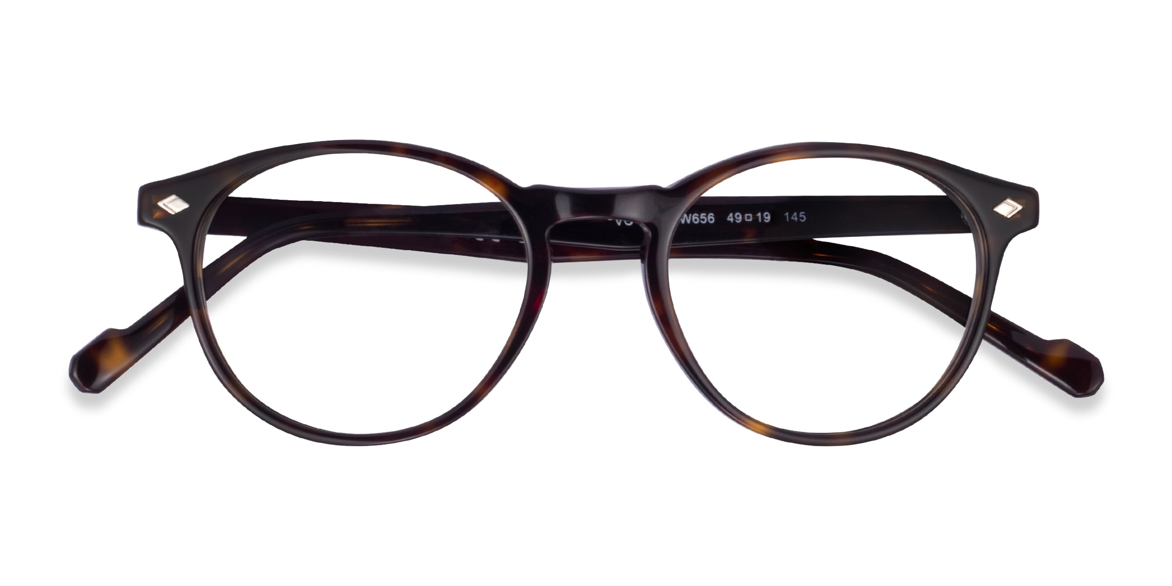 Vogue Eyewear VO5326 - Oval Dark Tortoise Frame Eyeglasses