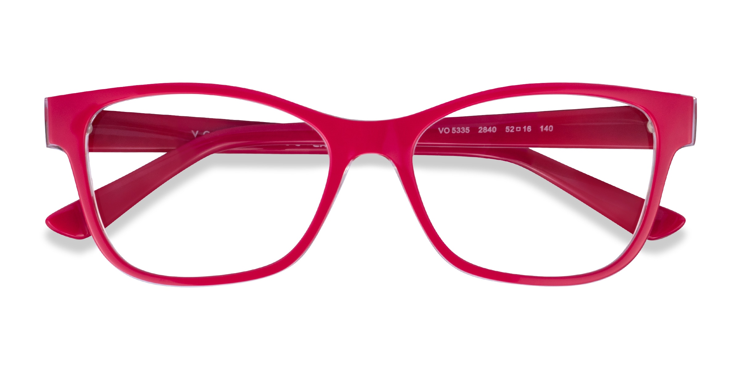 Vogue Eyewear VO5335 - Cat Eye Pink Frame Glasses For Women