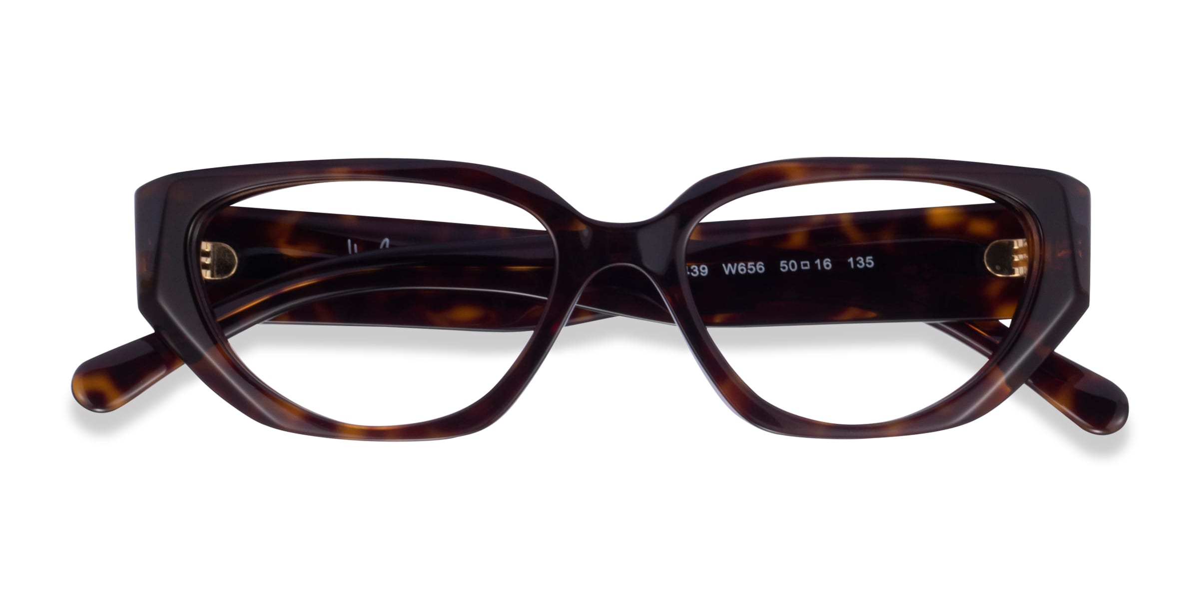 Vogue Eyewear VO5439 - Cat Eye Dark Tortoise Frame Eyeglasses