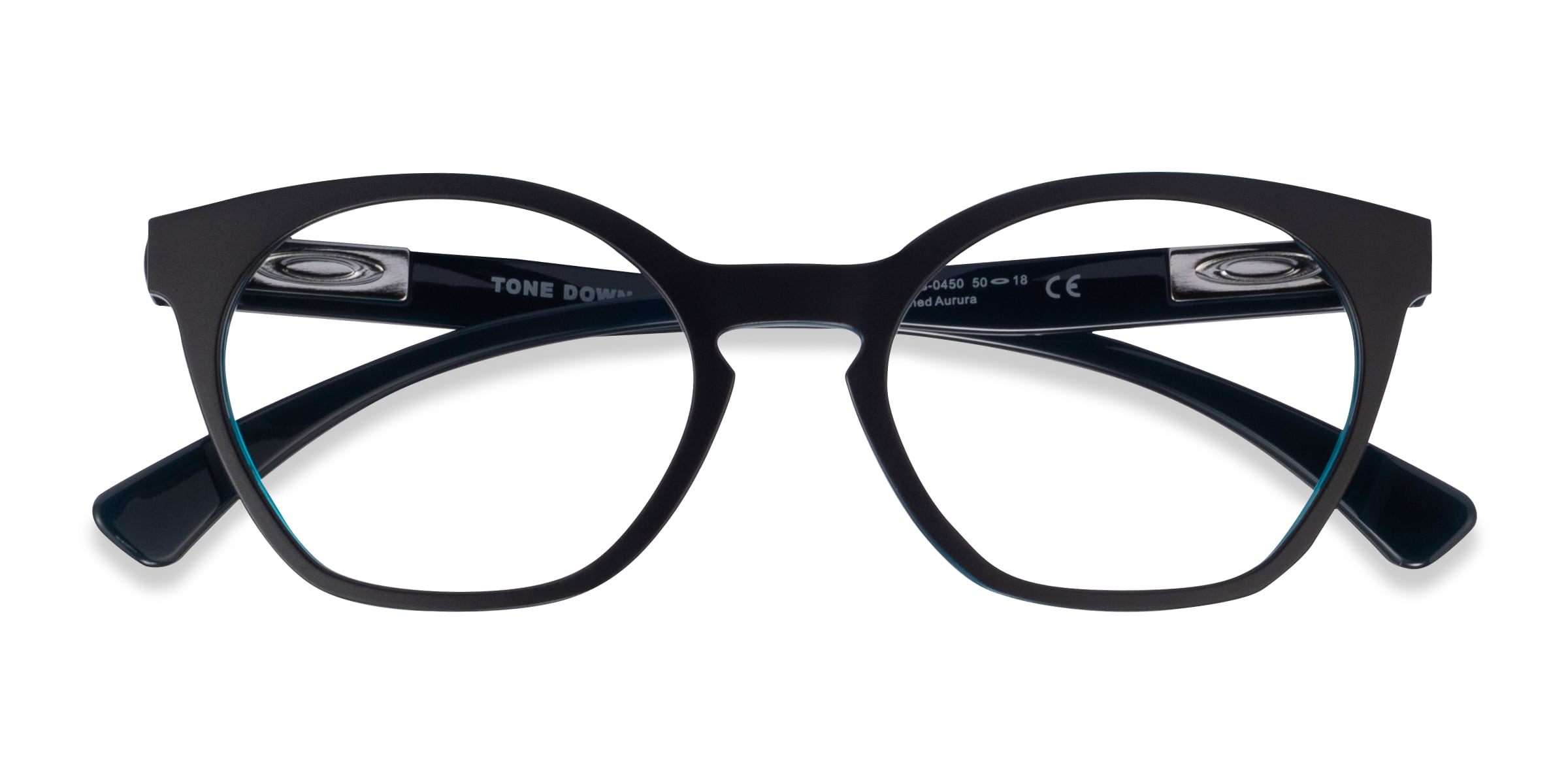 Oakley Tone Down - Cat Eye Polished Aurura Frame Eyeglasses