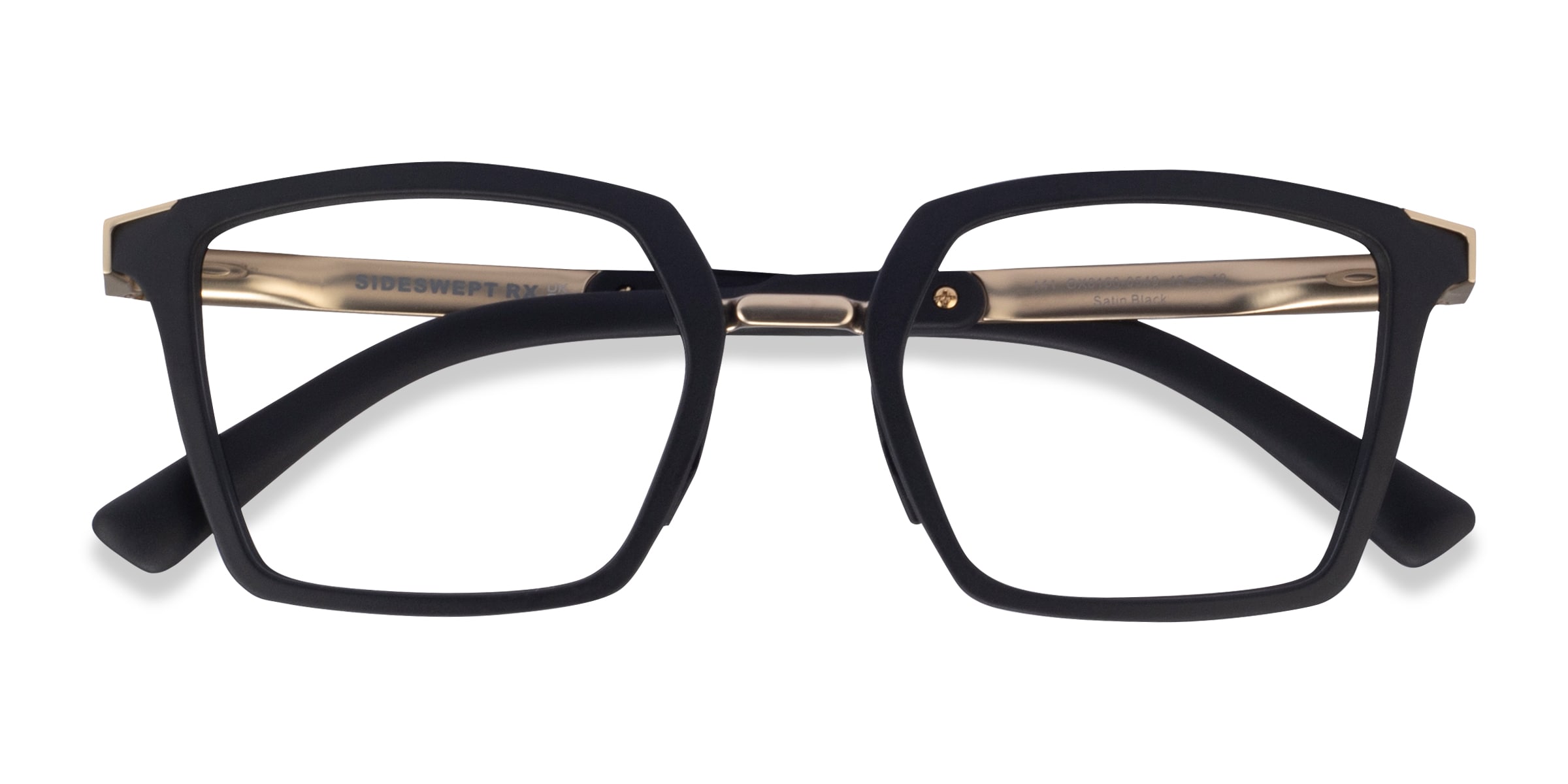 Oakley Sideswept Rx - Square Satin Black Frame Eyeglasses