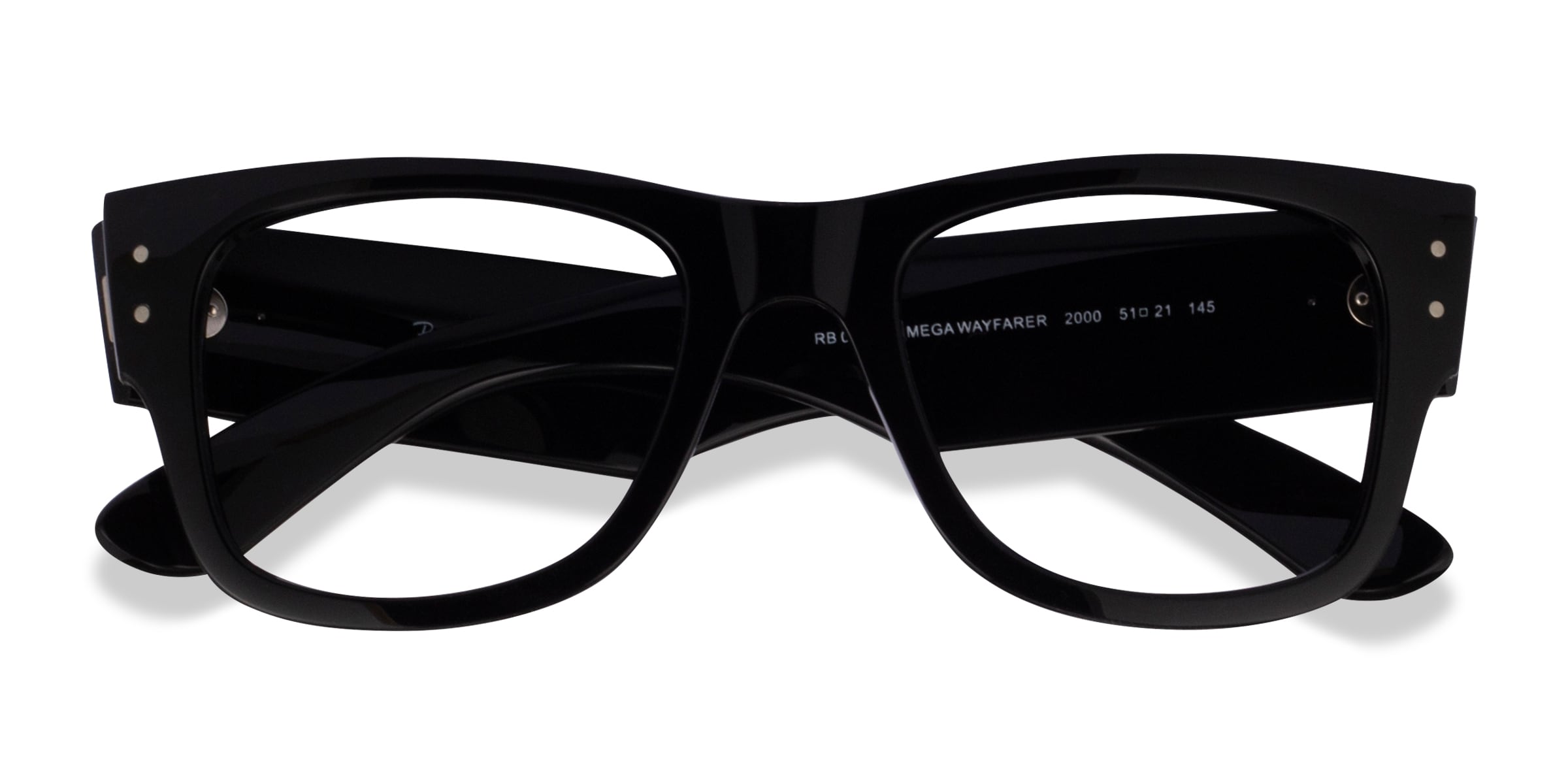 Ray-Ban RB0840V - Wayfarer Black Frame Eyeglasses