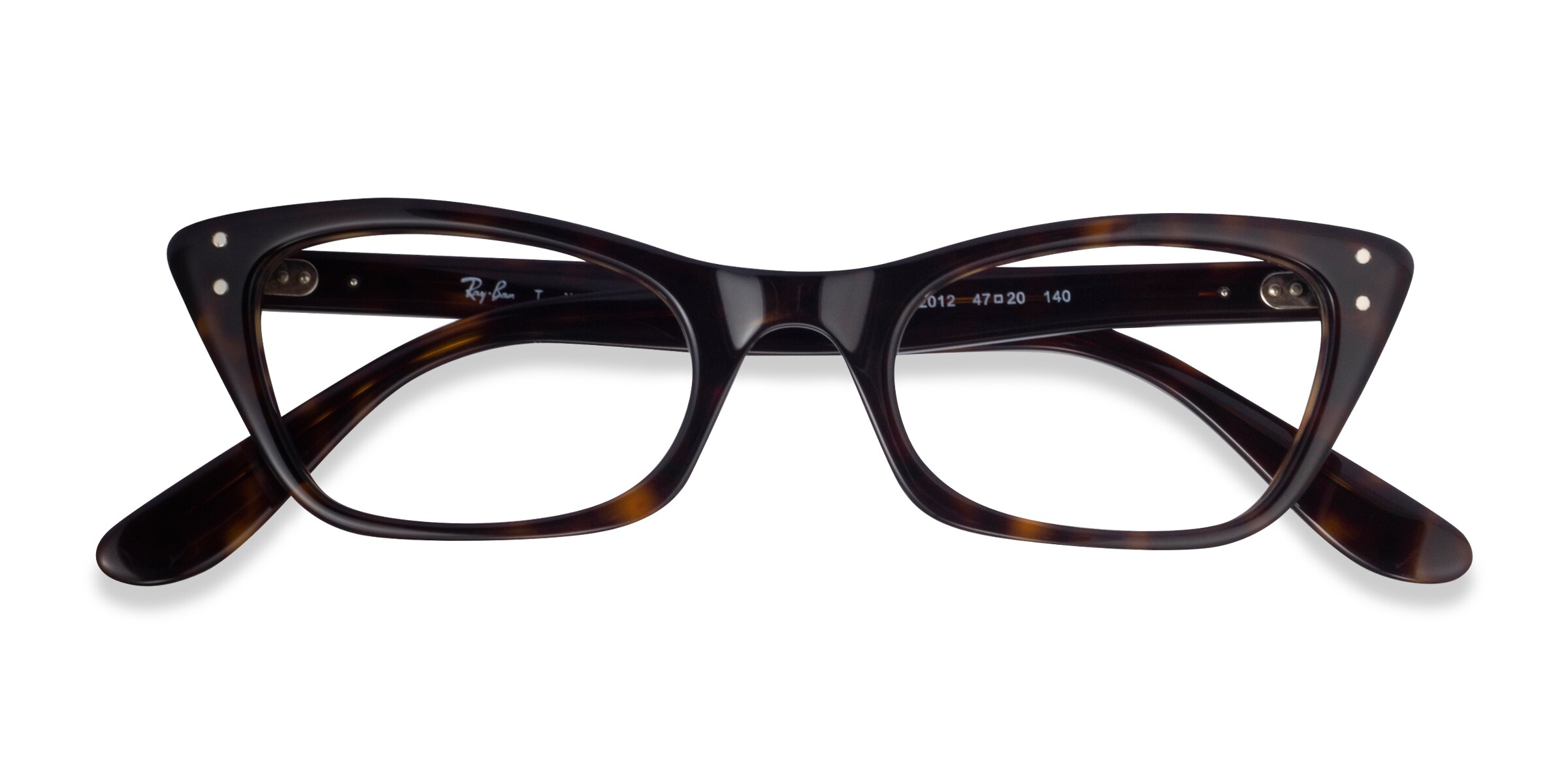 Ray-Ban RB5499 Lady Burbank - Cat Eye Tortoise Frame Glasses For Women