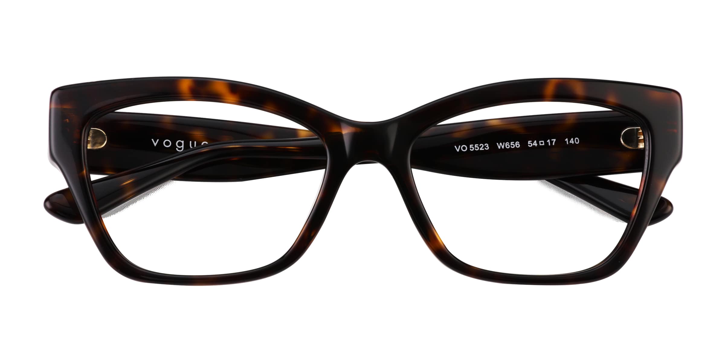 Vogue Eyewear VO5523 - Cat Eye Dark Tortoise Frame Eyeglasses