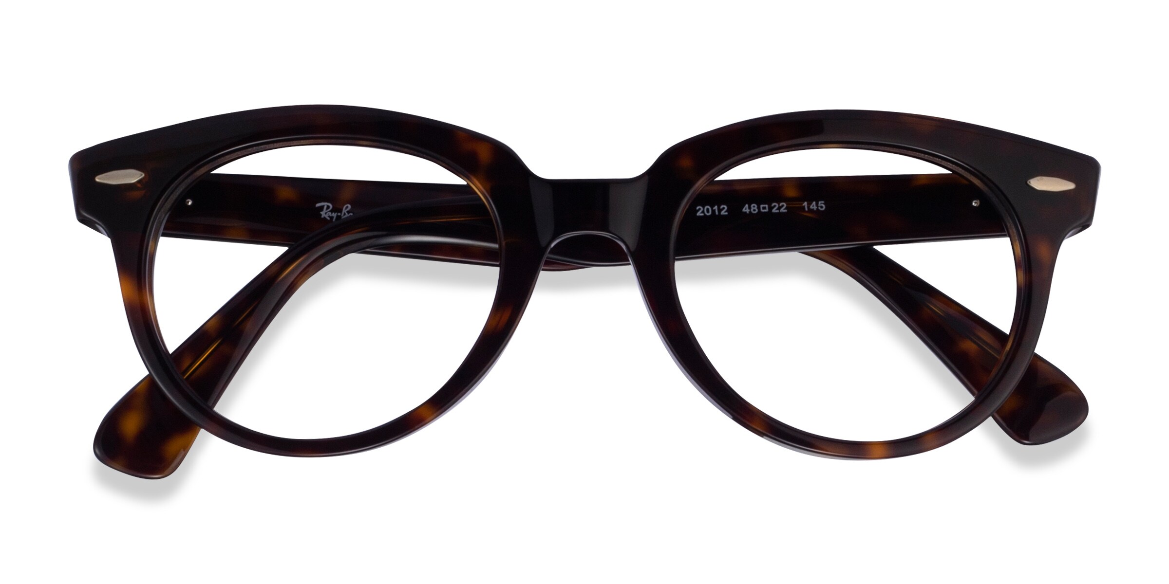 Ray-Ban RB2199V Orion - Oval Dark Tortoise Frame Eyeglasses