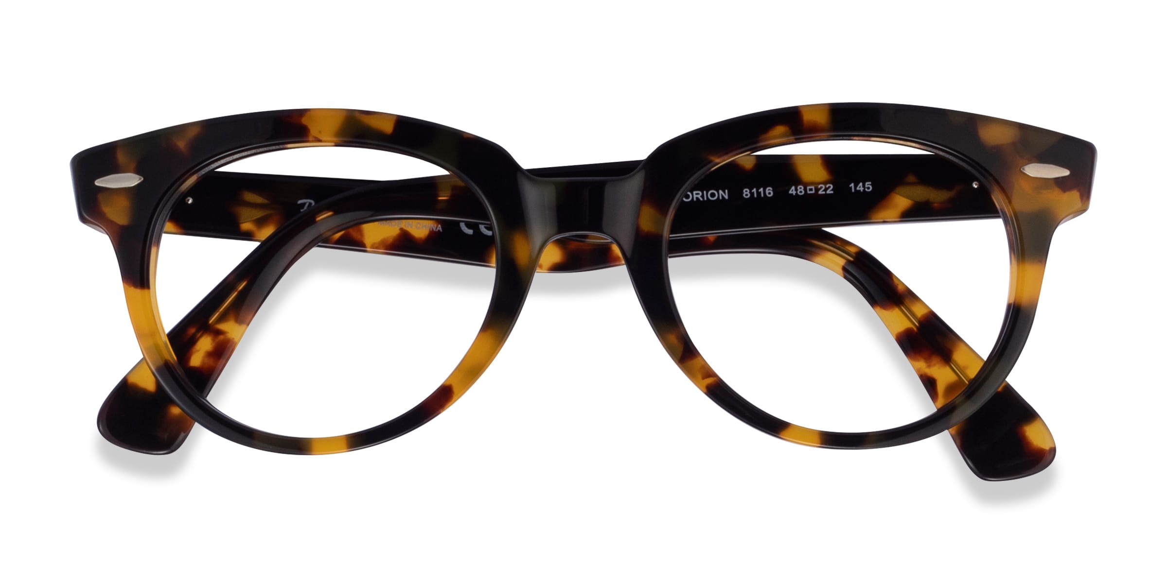 Ray-Ban RB2199V Orion - Oval Yellow Tortoise Frame Eyeglasses